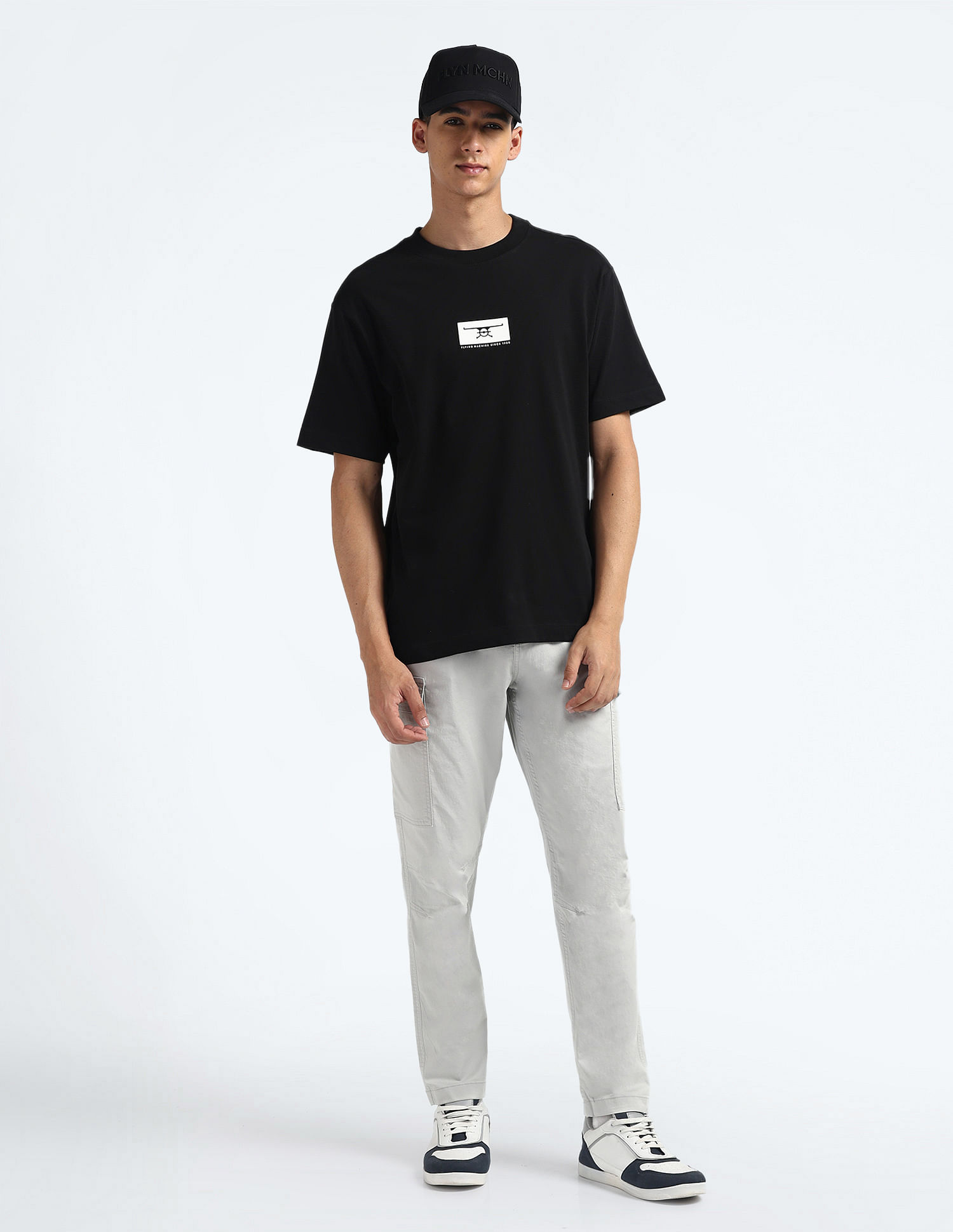 Flying Machine Relaxed Cotton T-Shirt