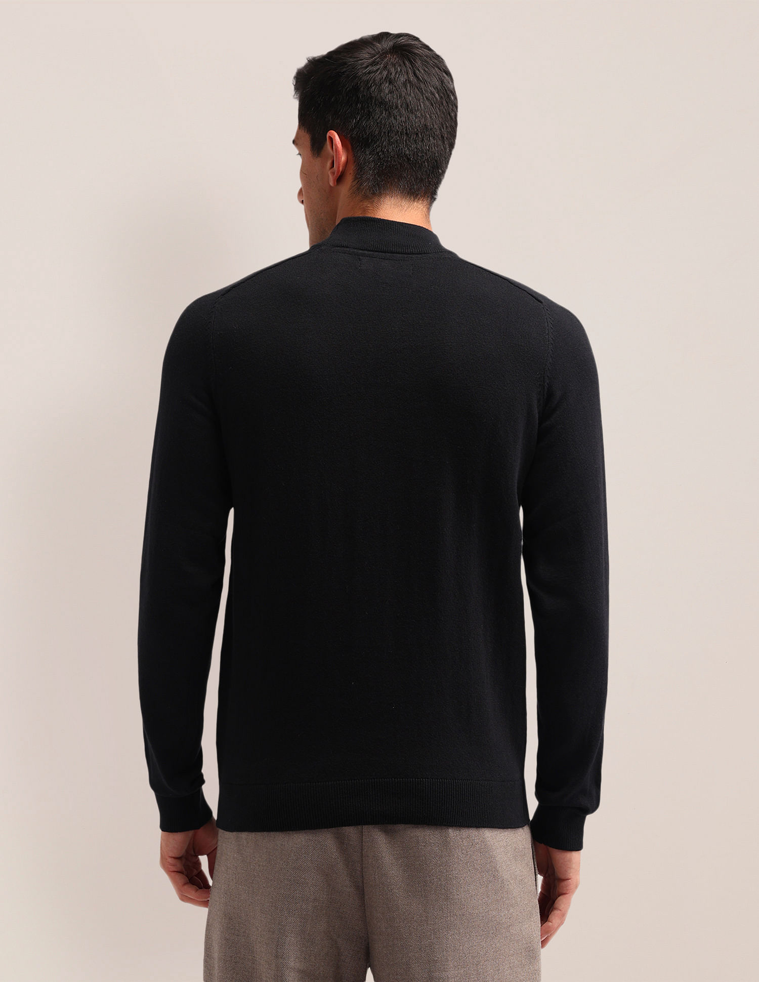 U.S. Polo Assn. Solid Regular Fit Sweater