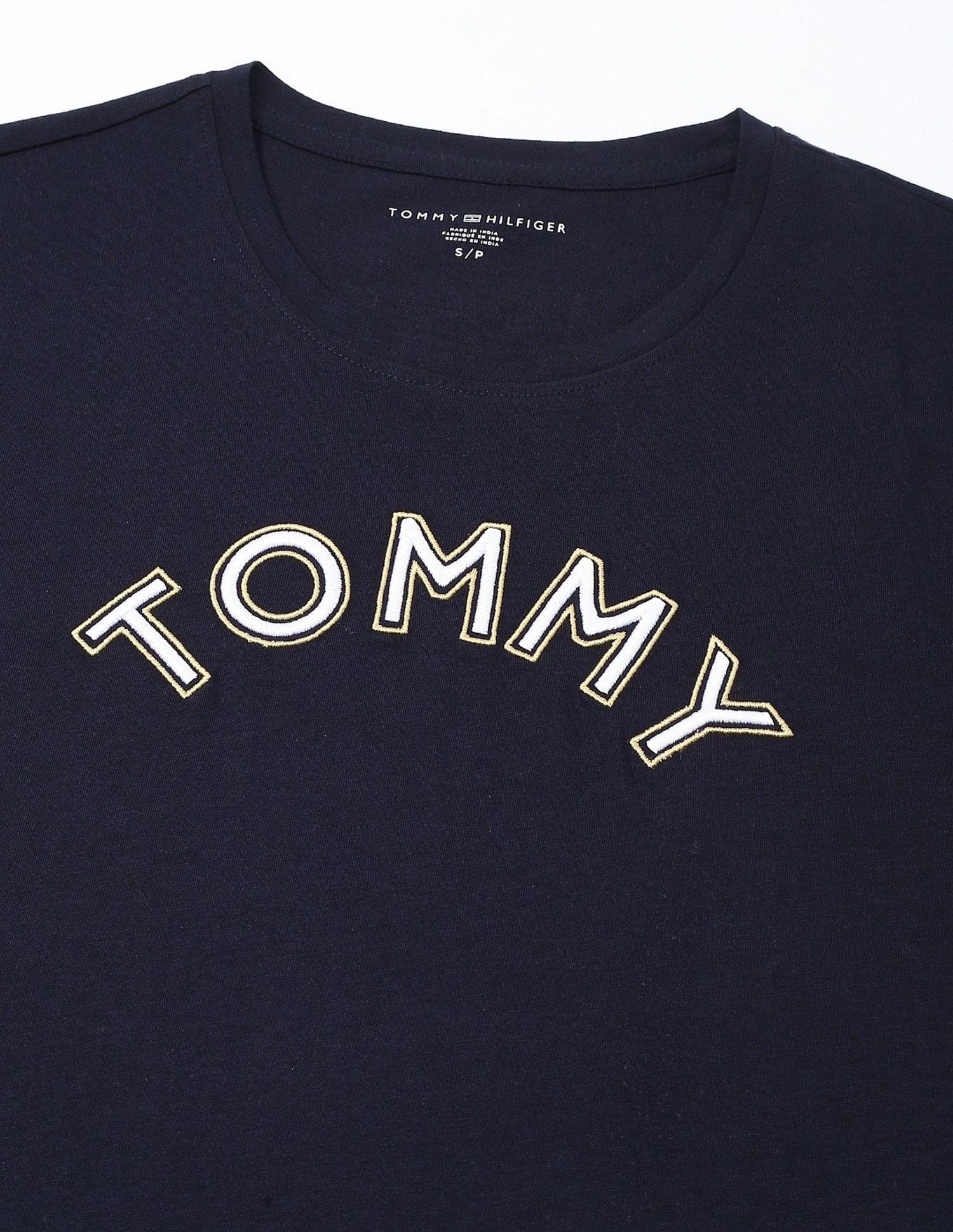 Tommy Hilfiger Logo Regular-Fit Cotton T-Shirt