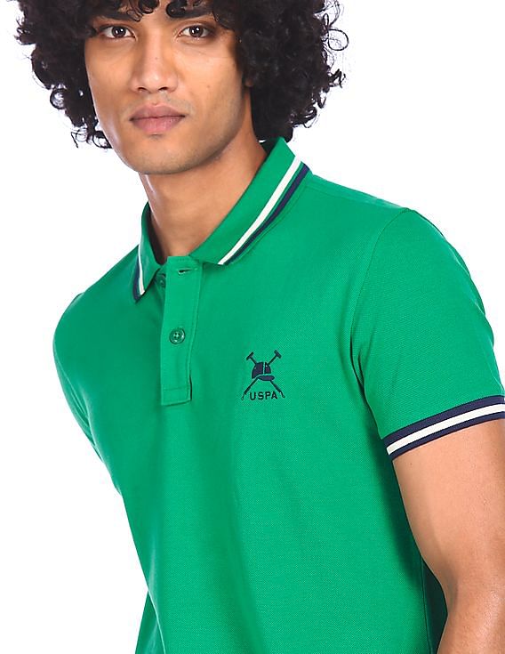 U.S. Polo Assn. Short Sleeve Solid Polo Shirt