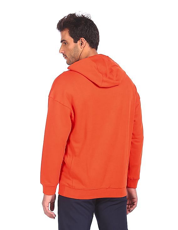 U.S. Polo Assn. Denim Co. Drawstring Hood Brand Print Sweatshirt