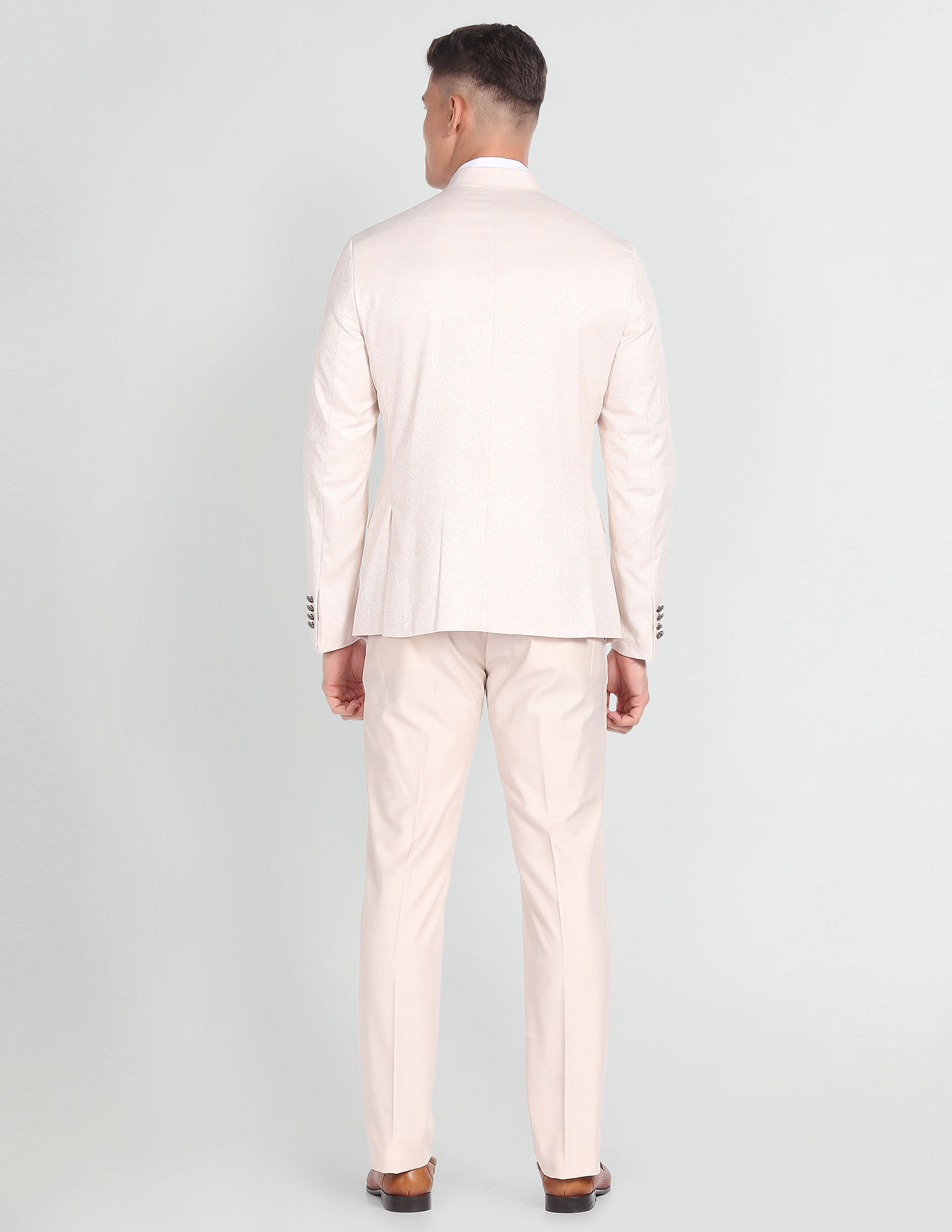 Arrow Paisley Tailored Fit Jacquard Suit