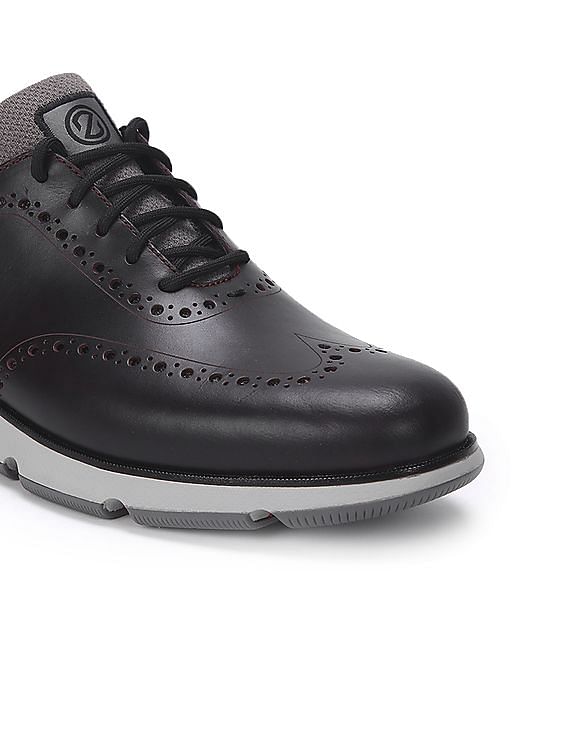 Cole Haan Men Black 4.Zerogrand Oxford Sneakers