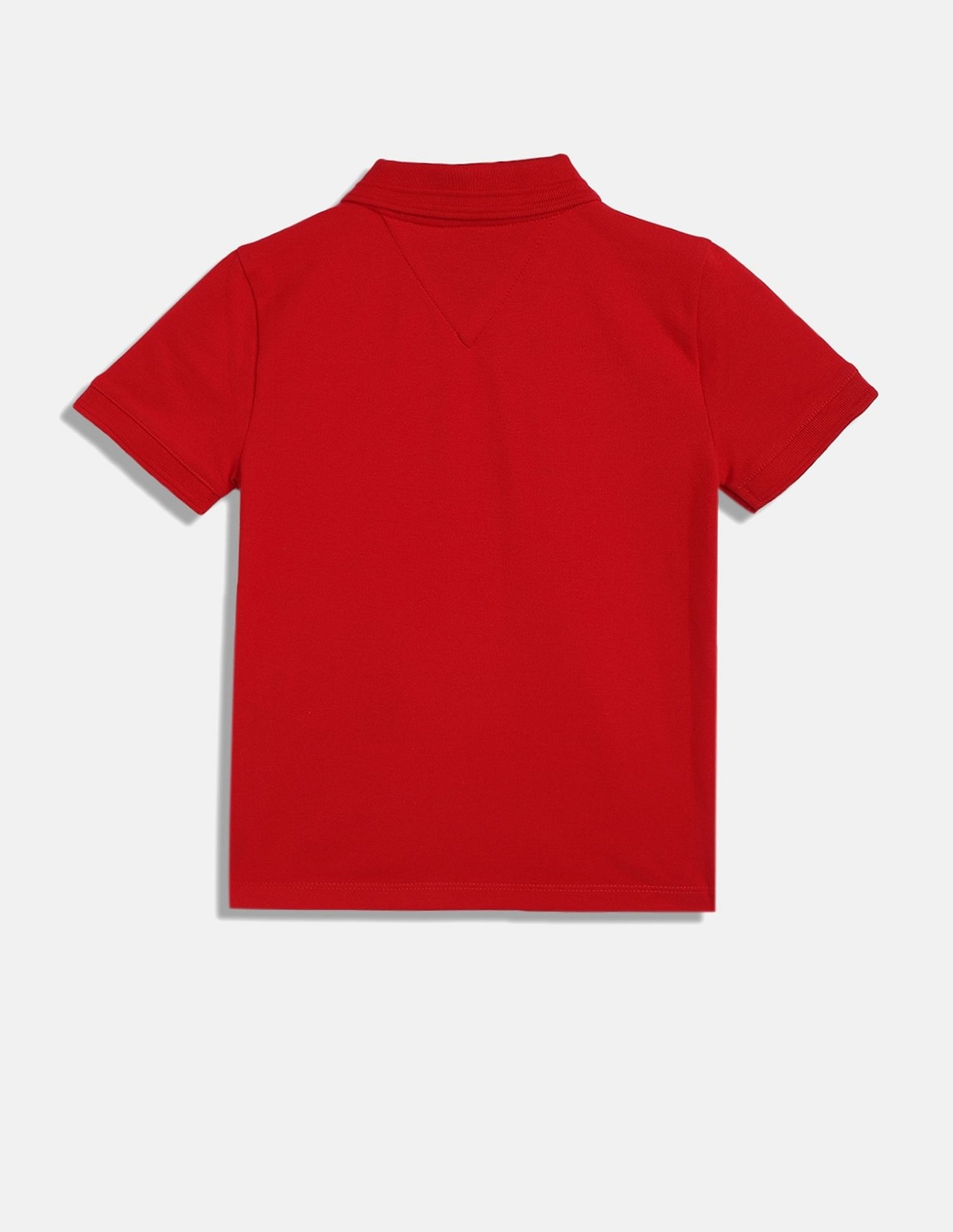 Tommy Hilfiger Solid Regular Fit Polo