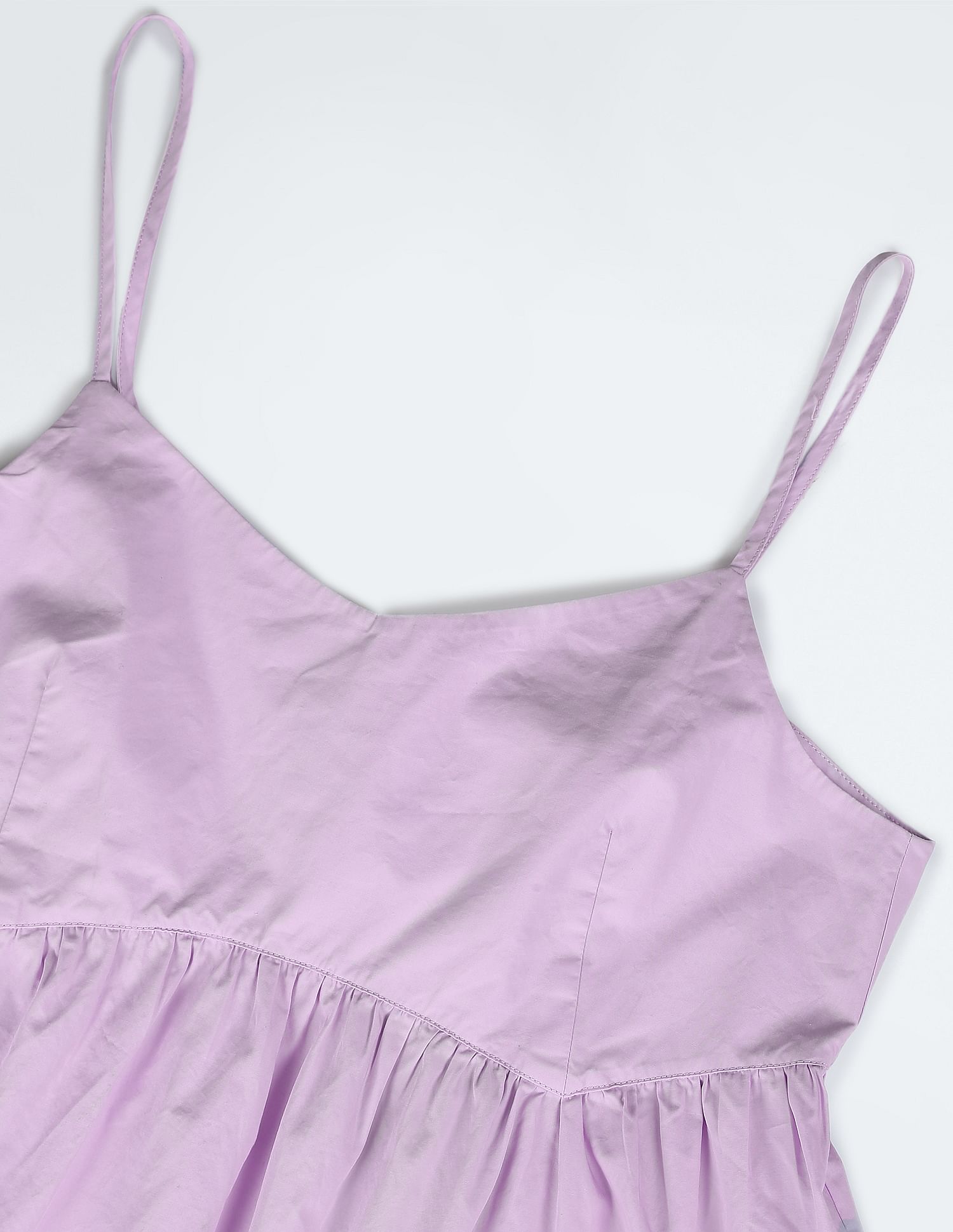 Tommy Hilfiger Back Tie Poplin Strap Dress