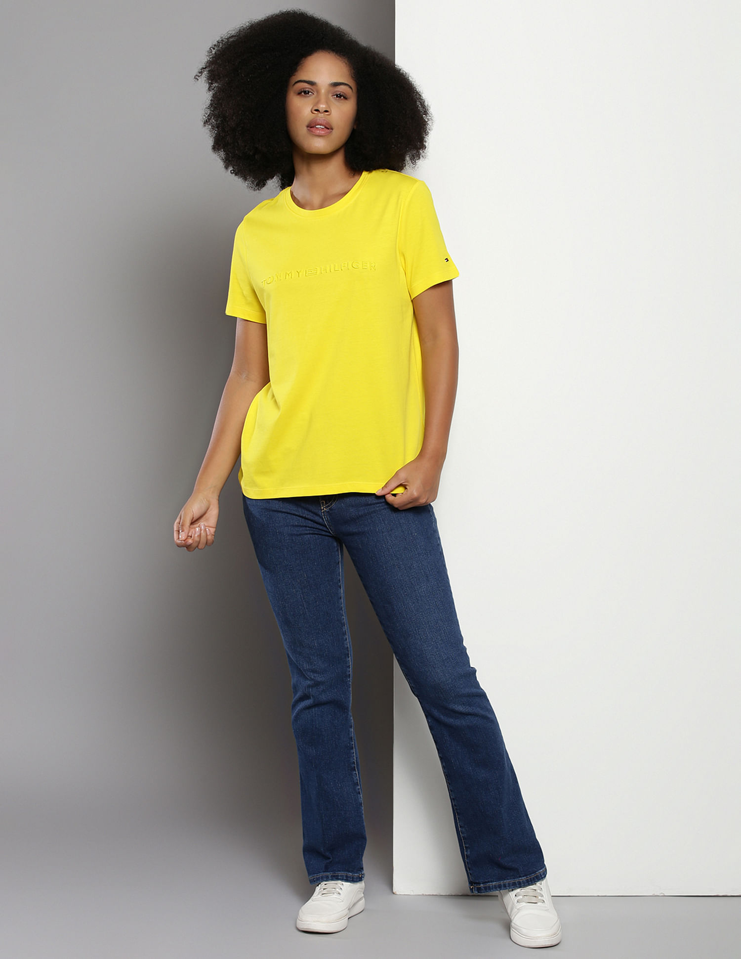 Tommy Hilfiger Tonal Embroidered Logo T-Shirt