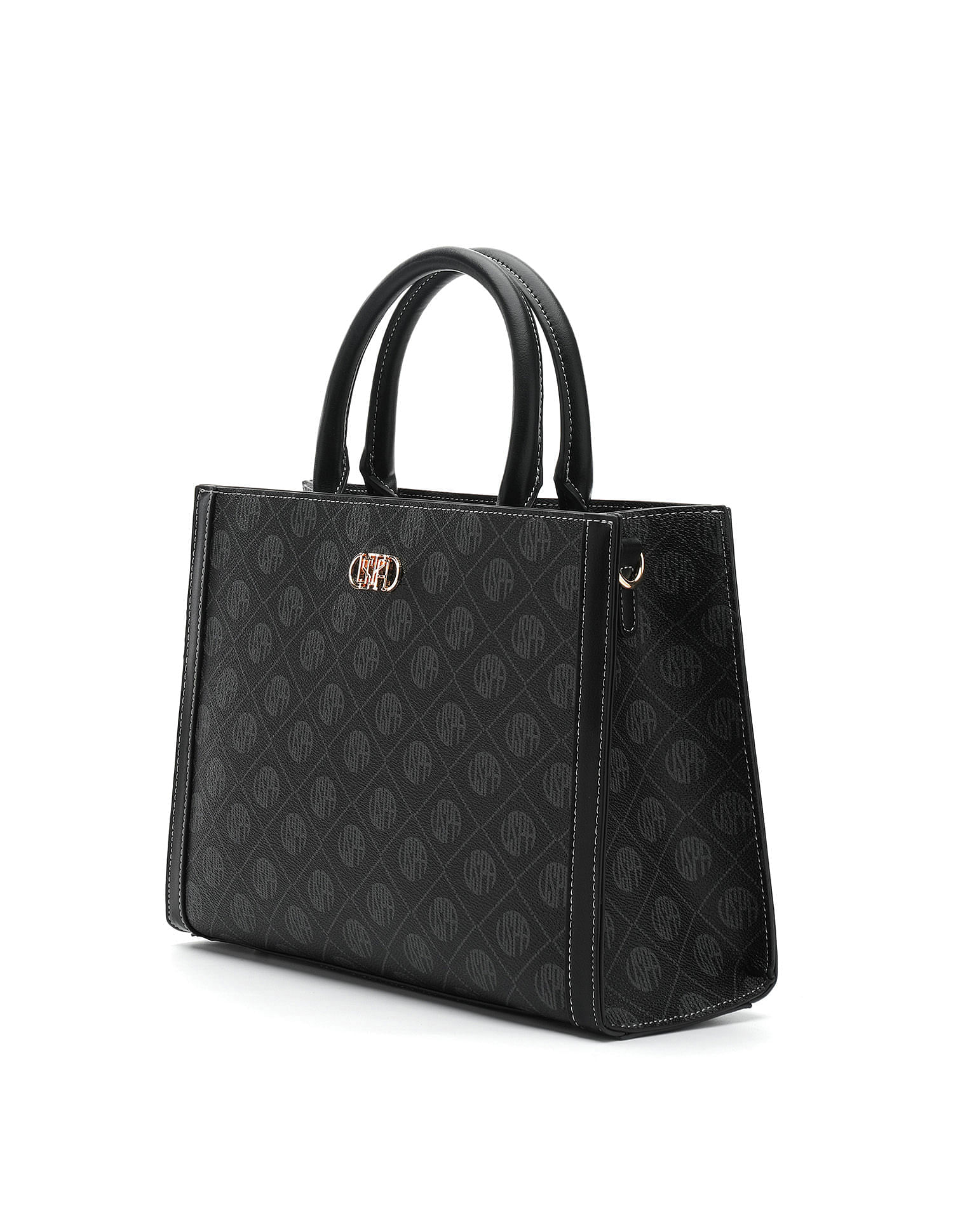 U.S. Polo Assn. Bernice Monogram Satchel Bag