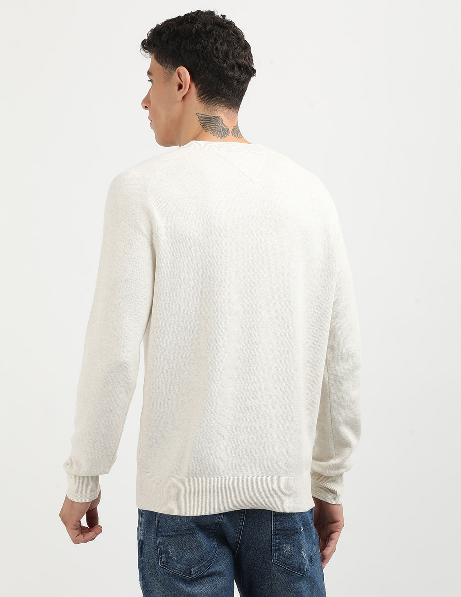Tommy Hilfiger Speckled Mouline Heathered Sweater