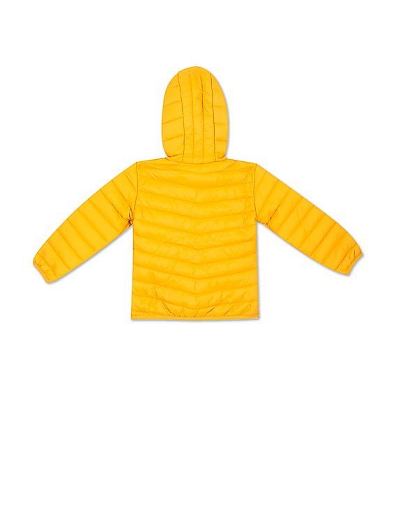 U.S. Polo Assn. Kids Long Sleeve Solid Hooded Jacket
