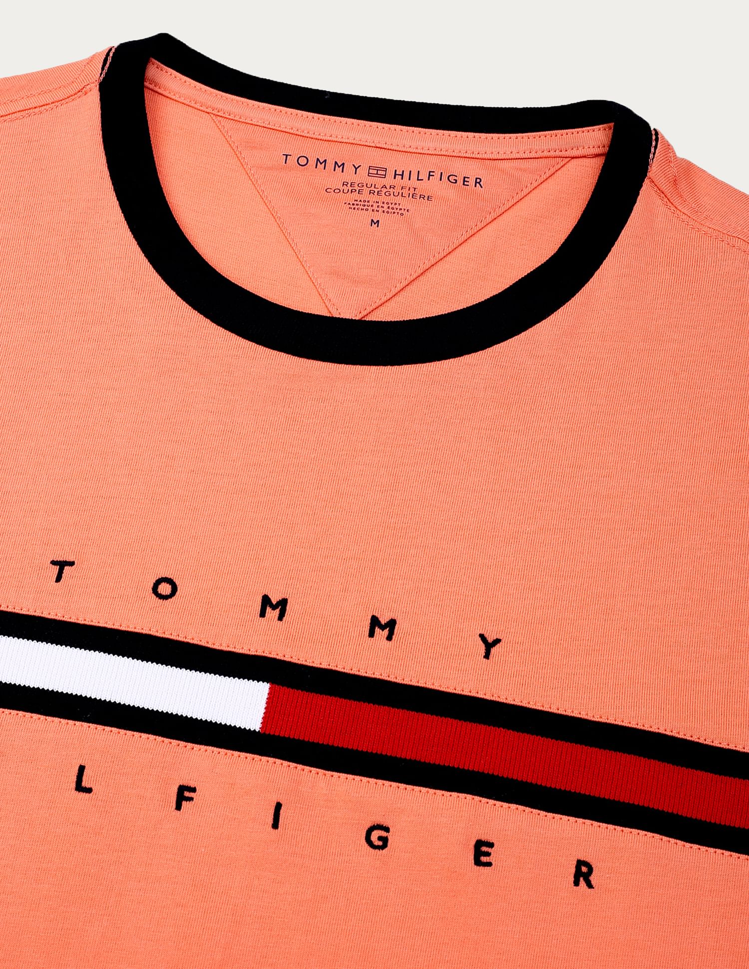 Tommy Hilfiger Brand Taped Cotton Tino T-Shirt