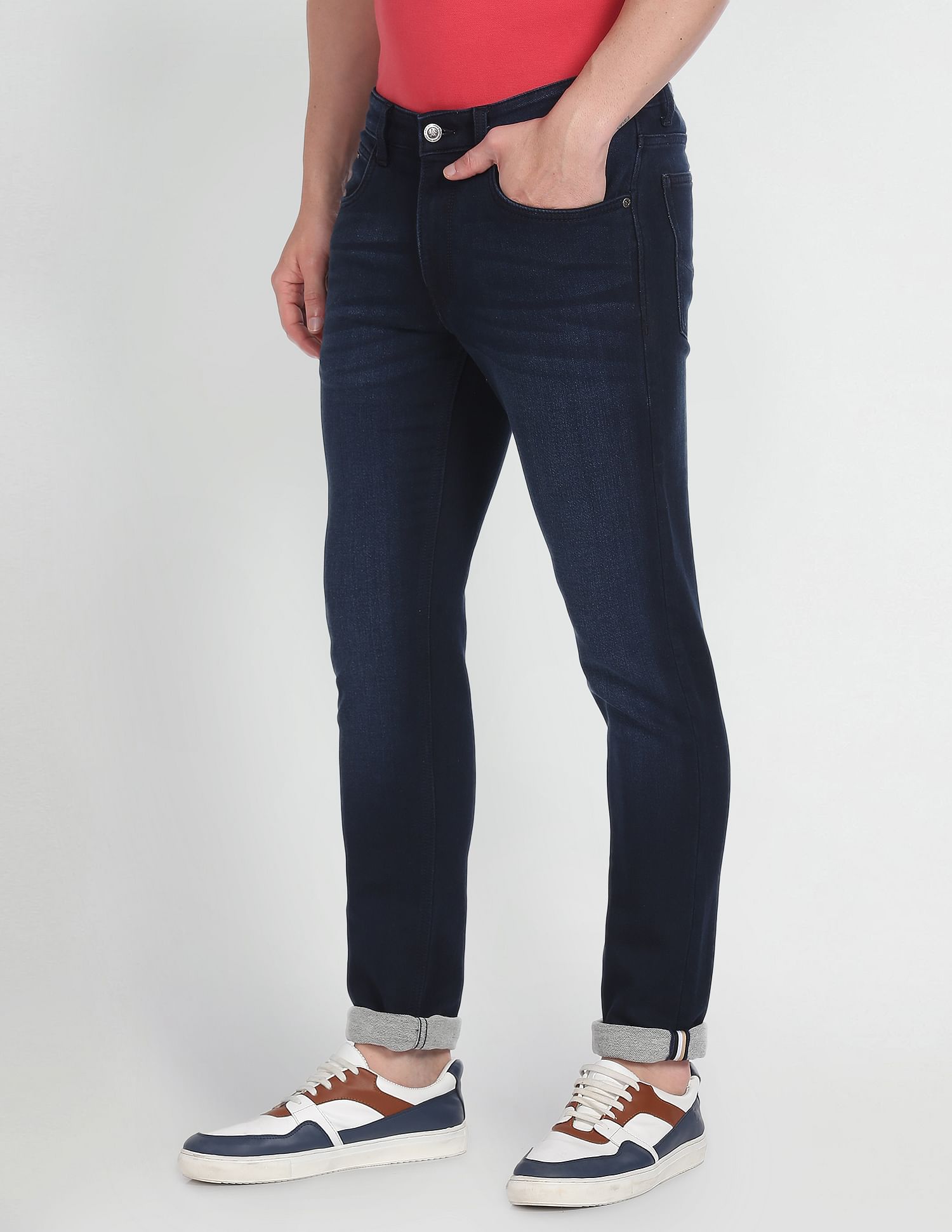 Arrow Sports Jameson Slim Fit Dark Wash Jeans