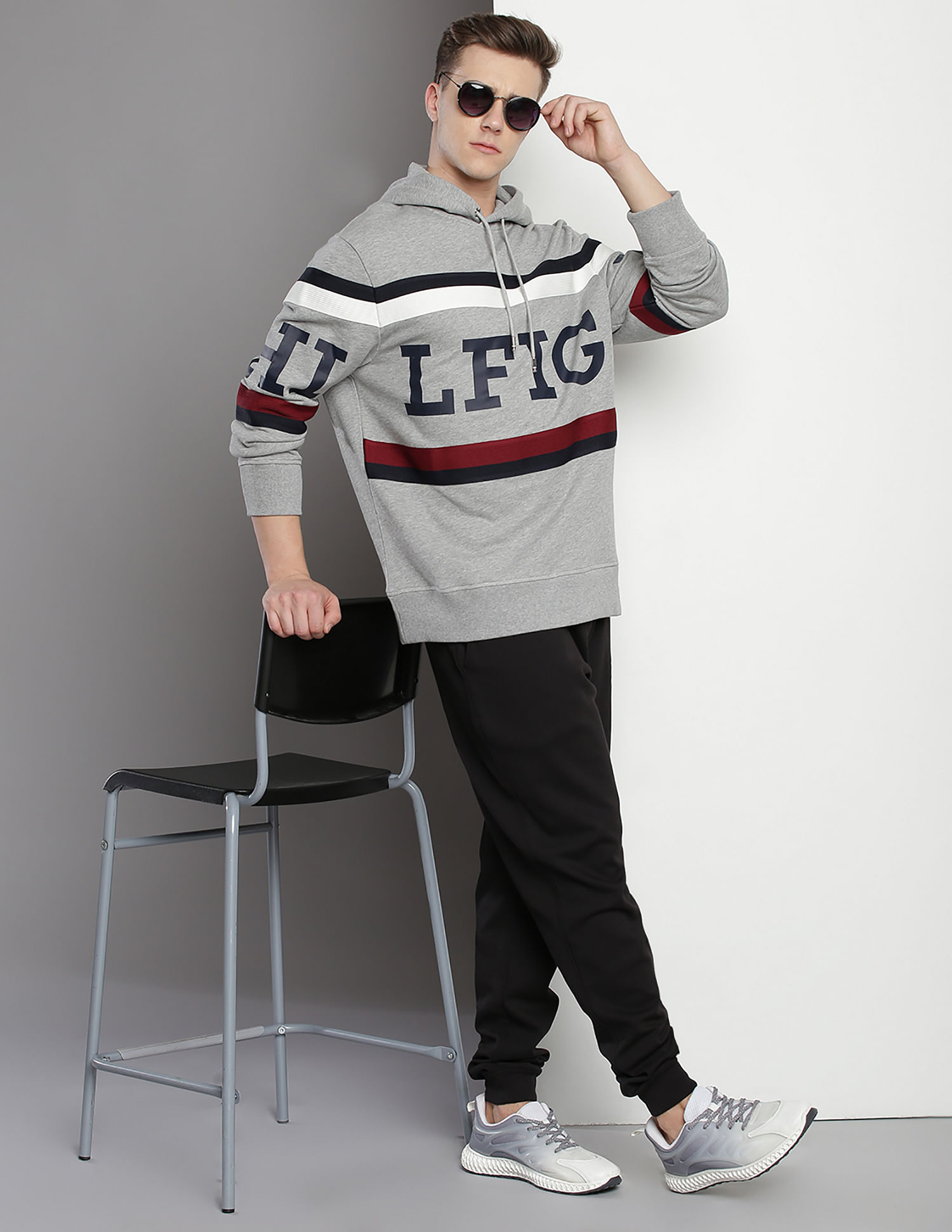 Tommy Hilfiger Sustainable Horizontal Stripe Sweatshirt
