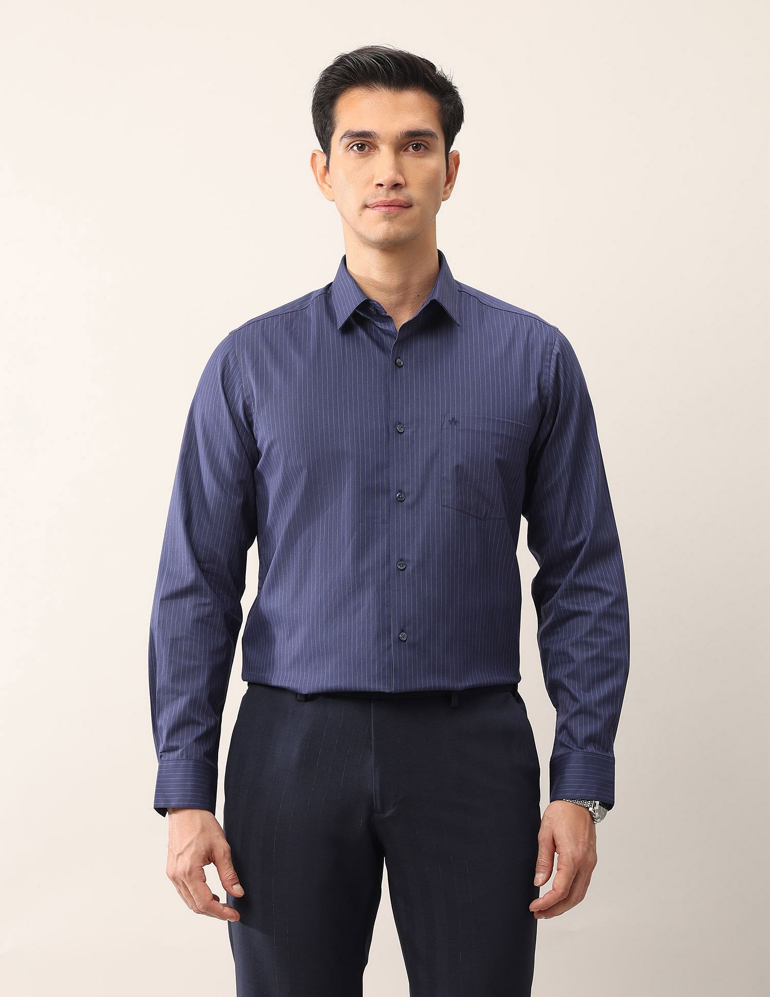 Arrow Vertical Striped Ceremonial Shirt