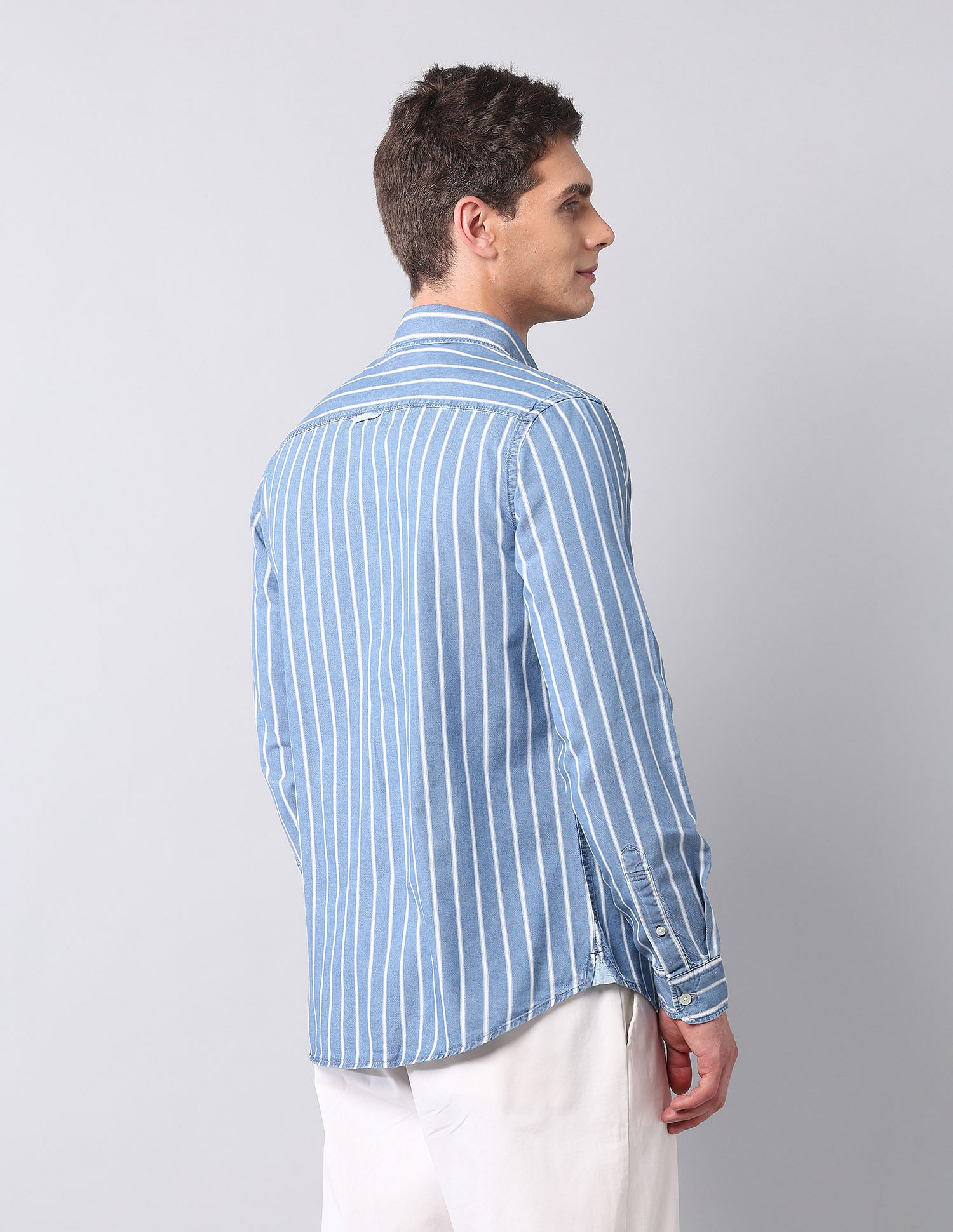 U.S. Polo Assn. Denim Co. Regular Fit Twill Pure Cotton Shirt