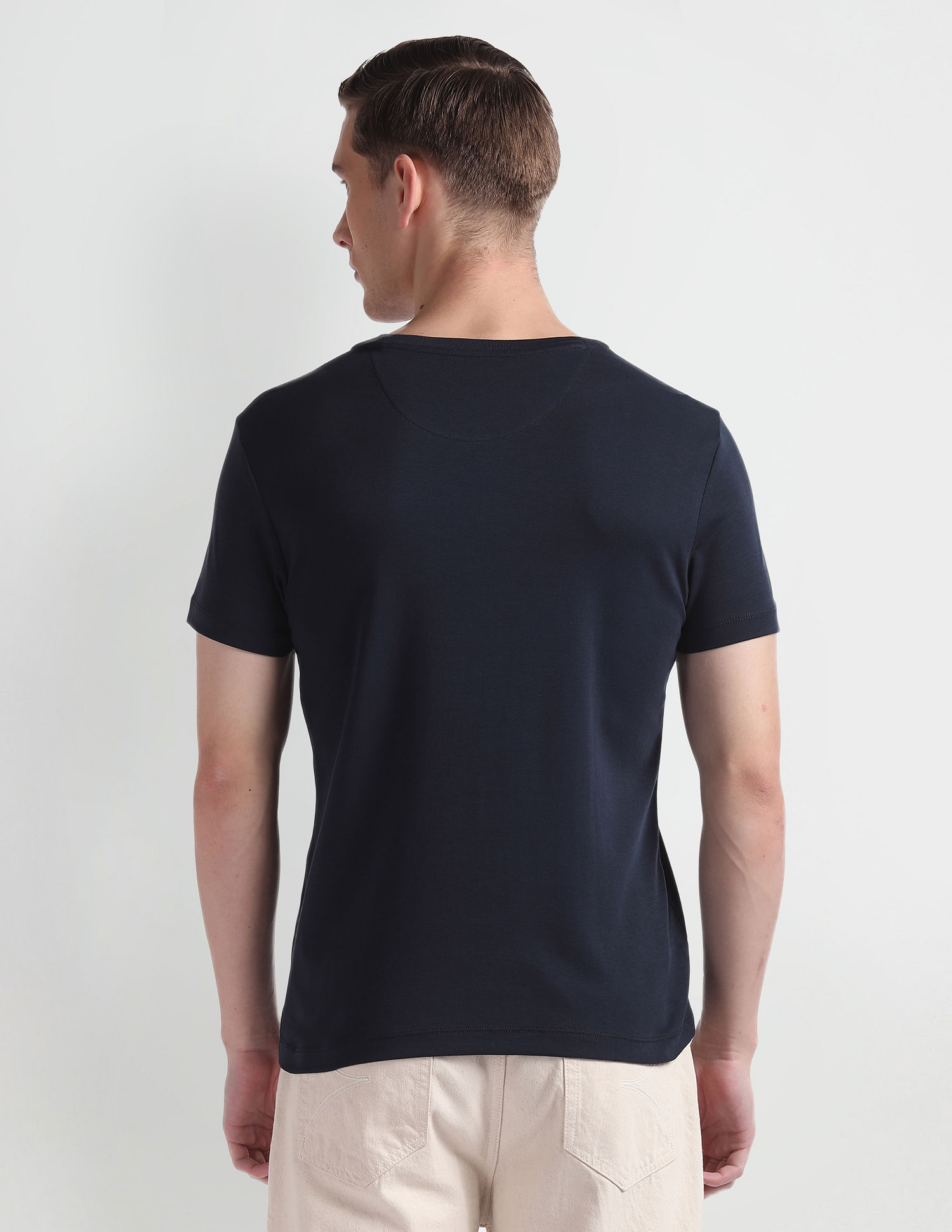 U.S. Polo Assn. Denim Co. Brand Print Cotton T-Shirt