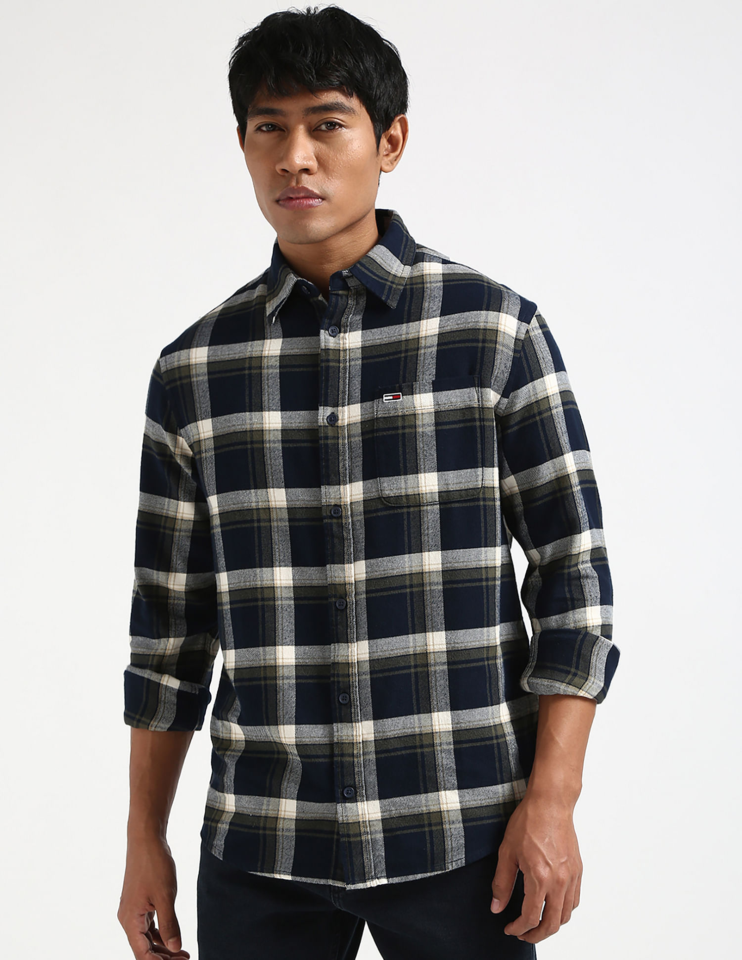Tommy Hilfiger Slim Fit Solid Shirt