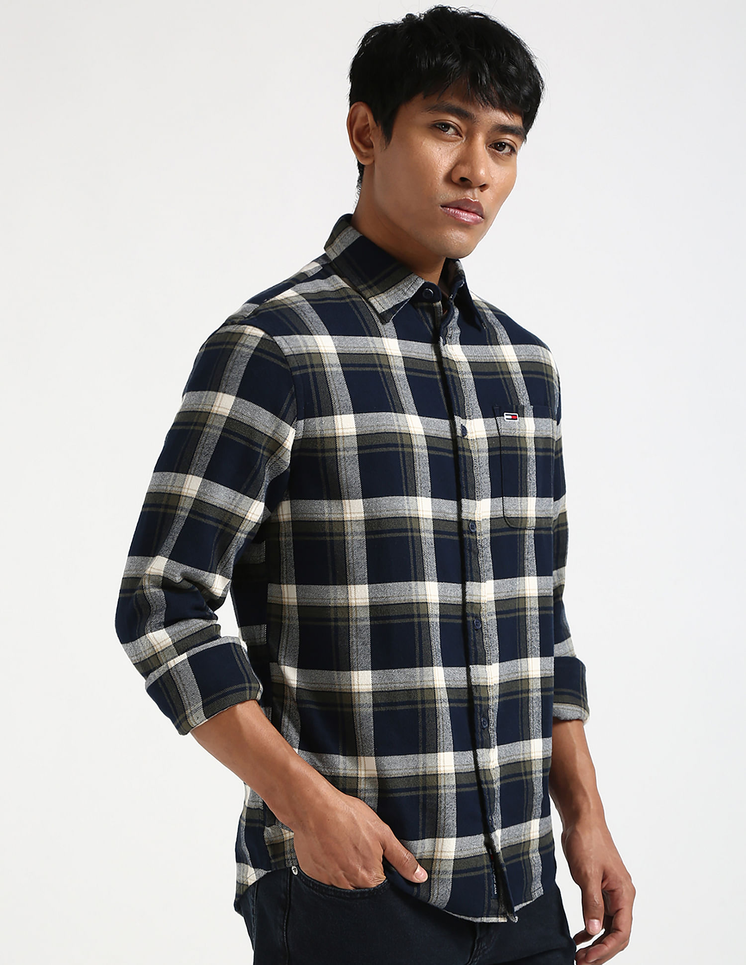 Tommy Hilfiger Slim Fit Solid Shirt