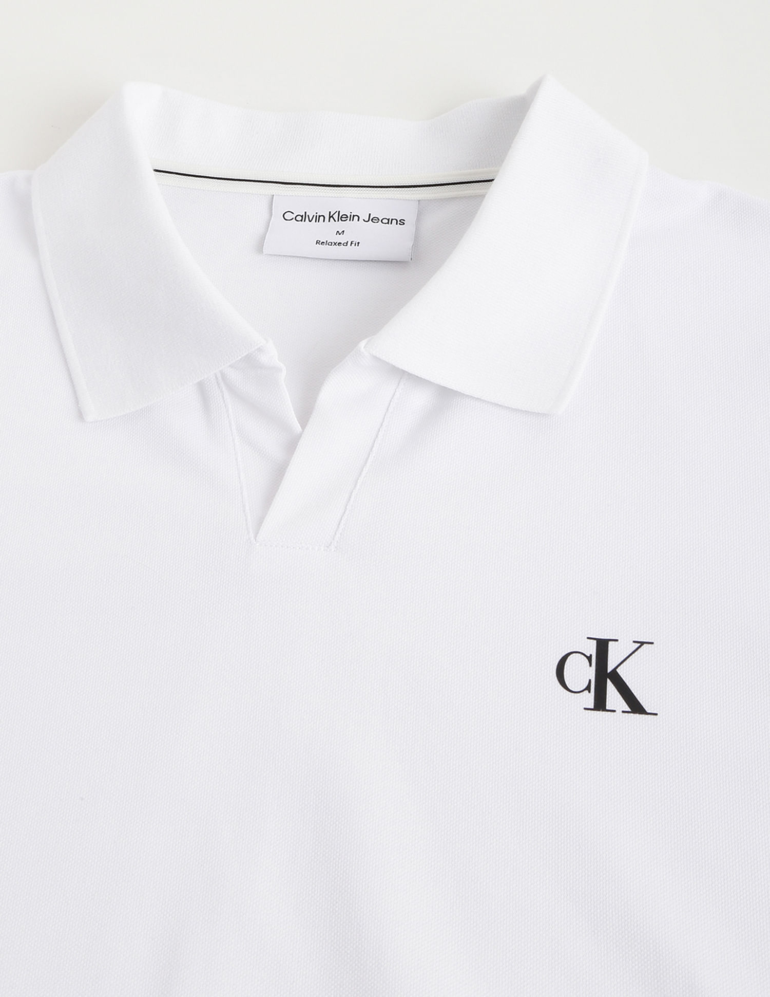 Calvin Klein Organic Cotton Relaxed Polo Shirt