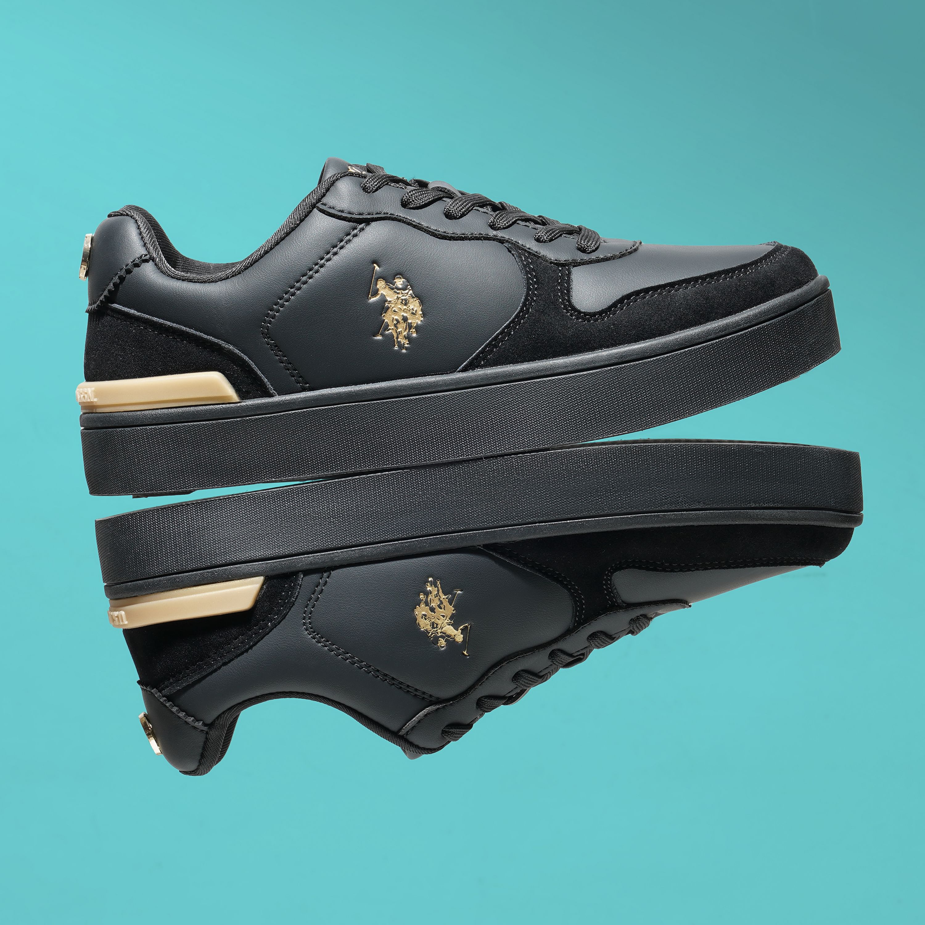 U.S. Polo Assn. Women Textured Ingrid Sneakers