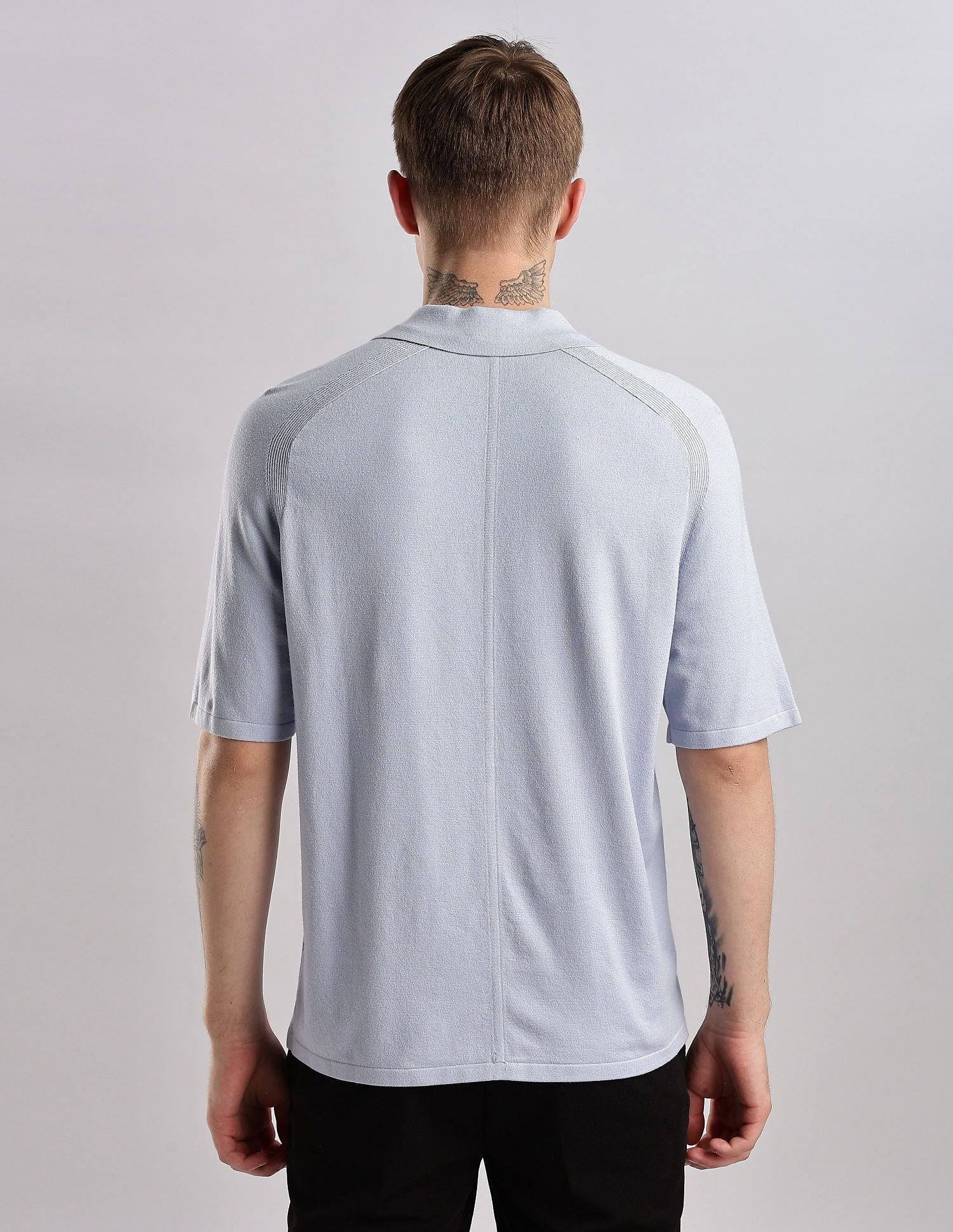 Calvin Klein Jeans Solid Regular Fit Viscose Polo Shirt