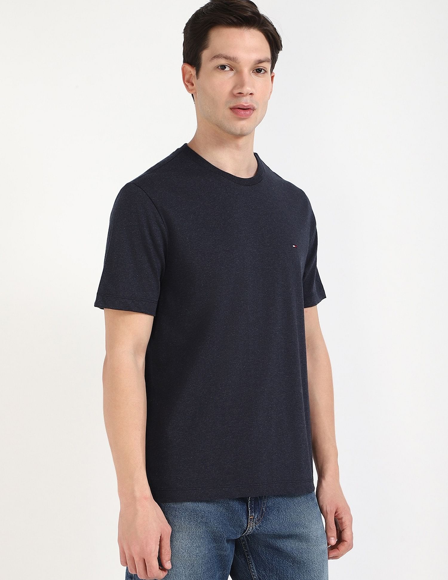 Tommy Hilfiger Solid Regular Fit T-shirt