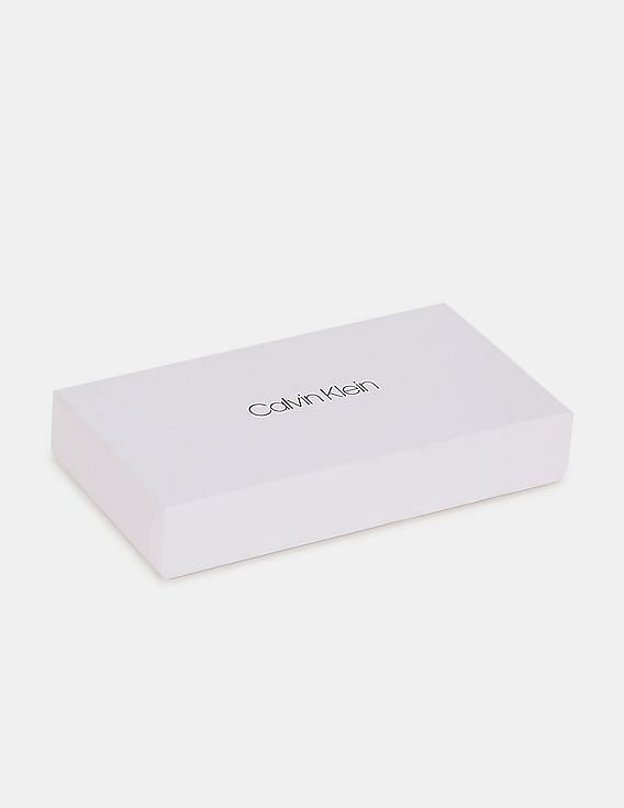 Calvin Klein Women Pink Brand Logo Ziparound Wallet