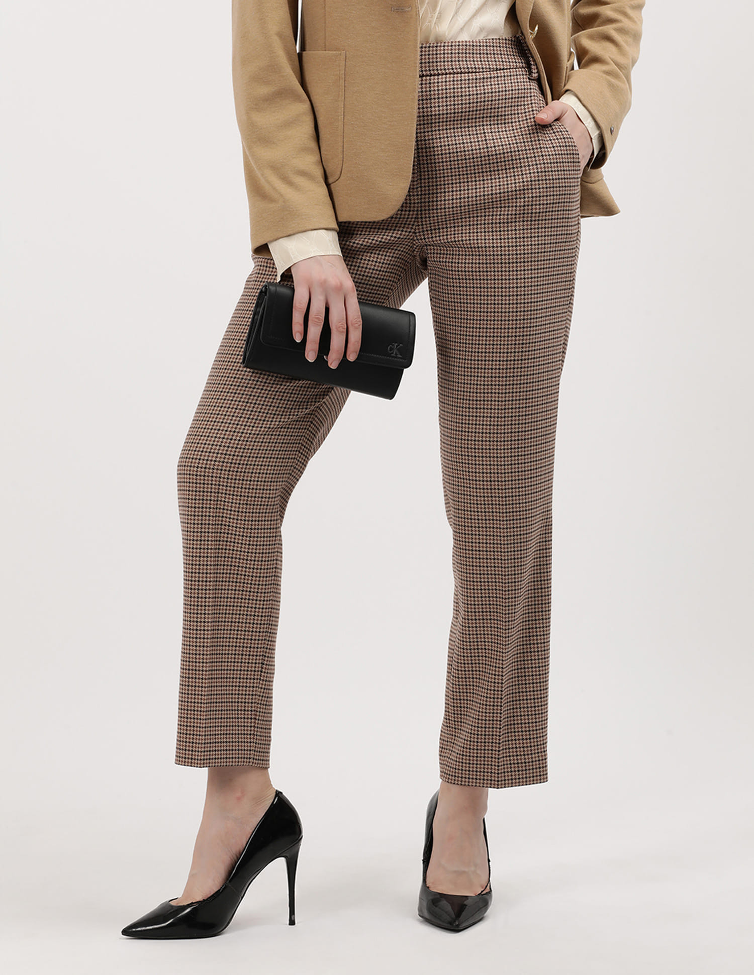 Nnnow Tommy Hilfiger Check Trousers Buy Tommy Hilfiger Mid Rise - Main Image