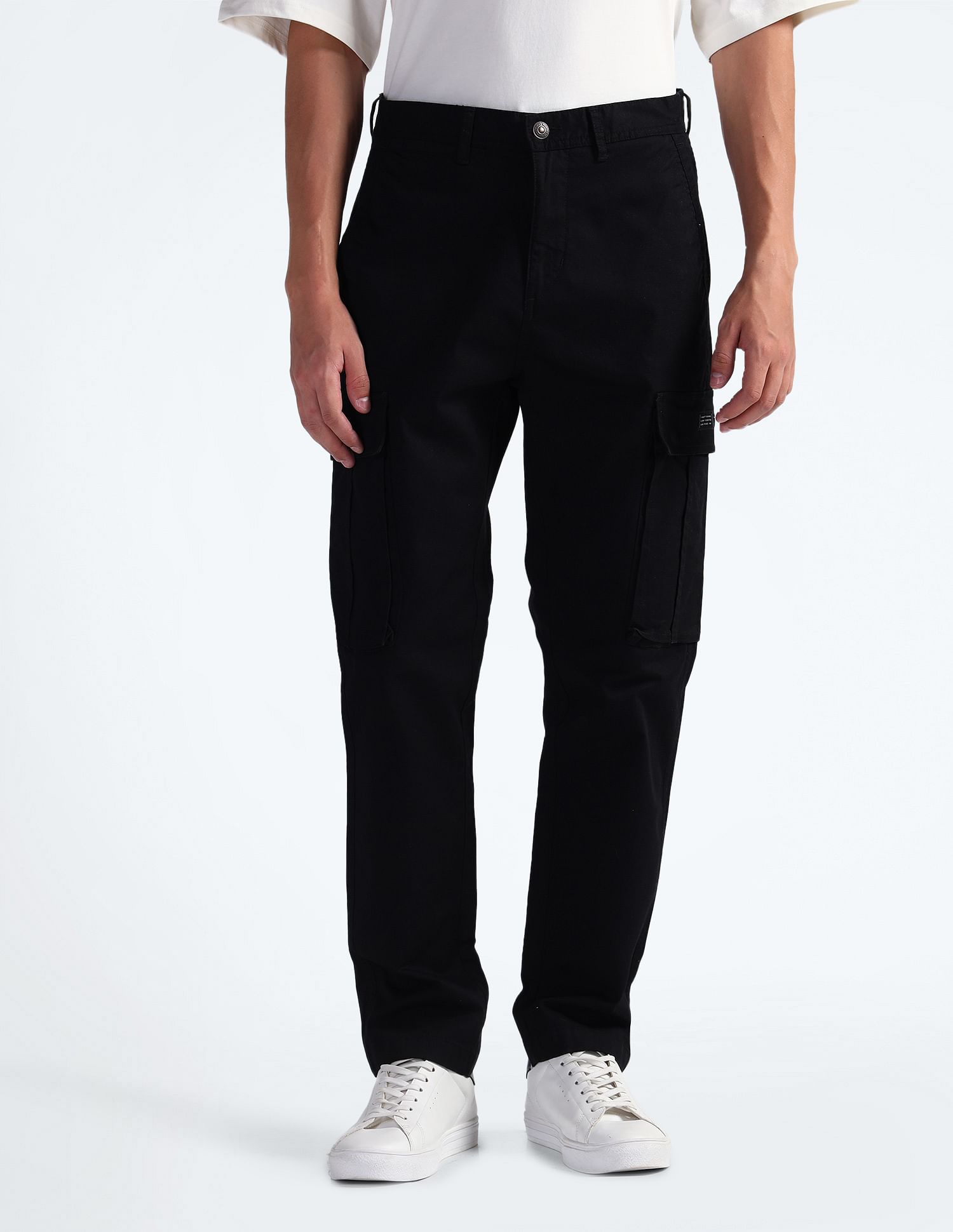 Flying Machine Solid Cargo Trousers