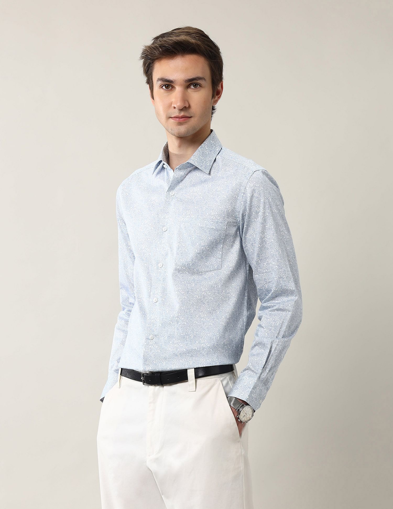 Arrow Manhattan Slim Fit Ceremonial Shirt