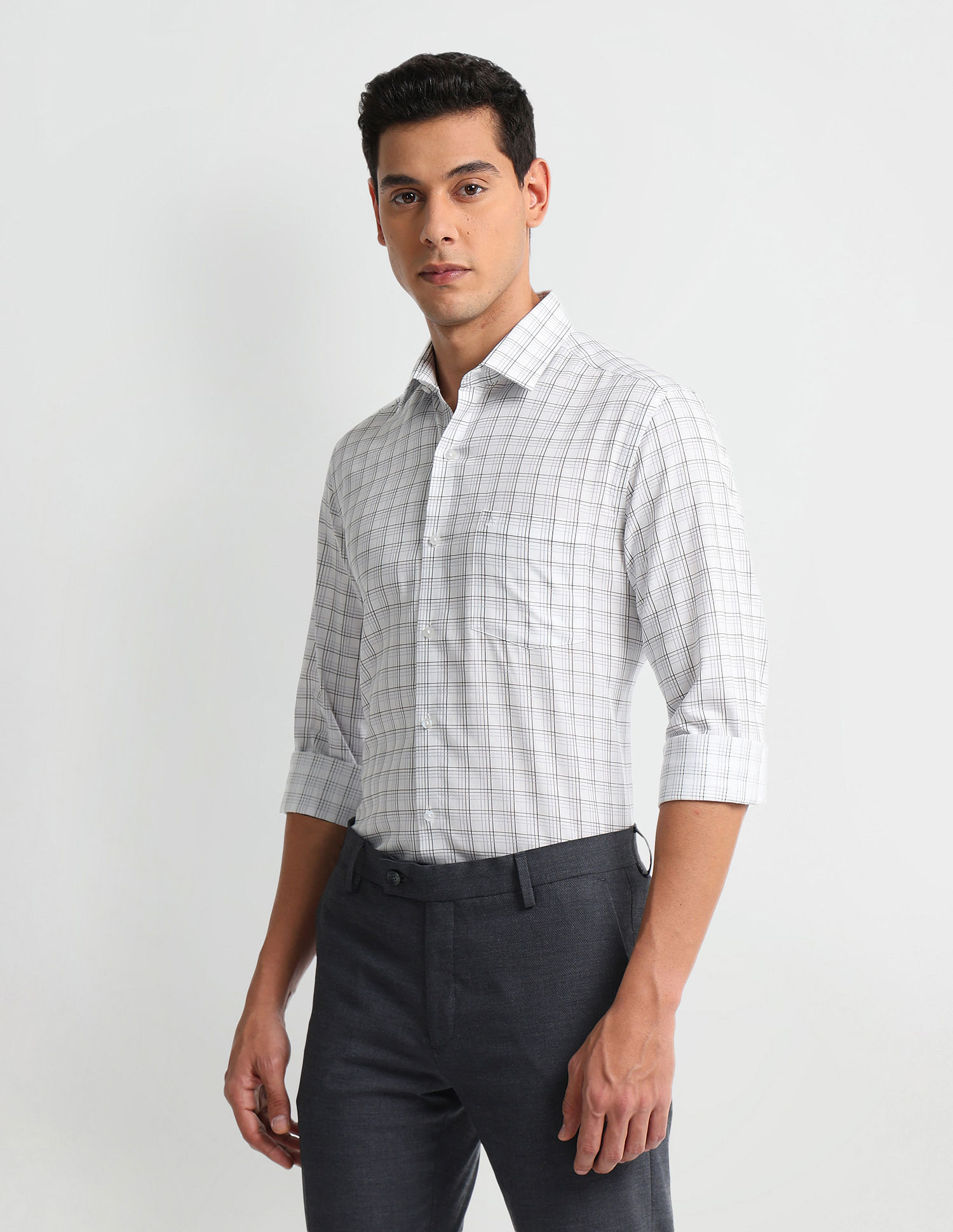 Arrow Tartan Check Dobby Shirt