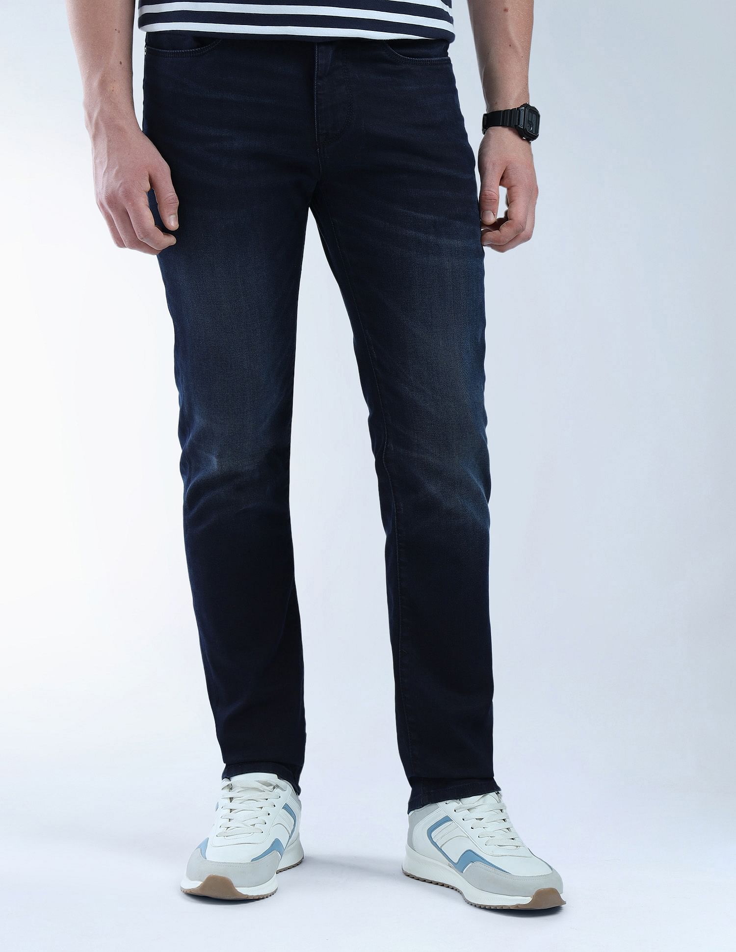 Flying Machine Freddie Slim Straight Fit F-Lite Jeans