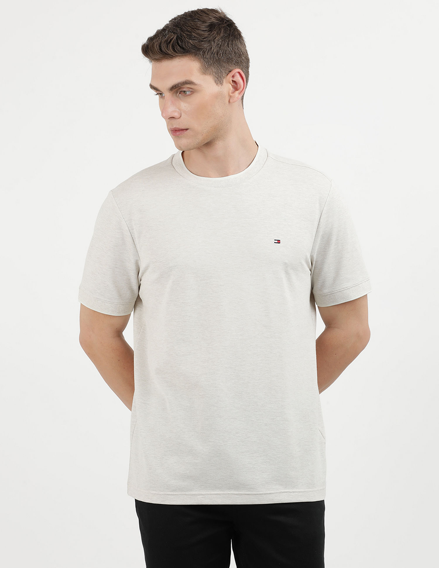 Tommy Hilfiger Sustainable Pique Knit Logo T-Shirt