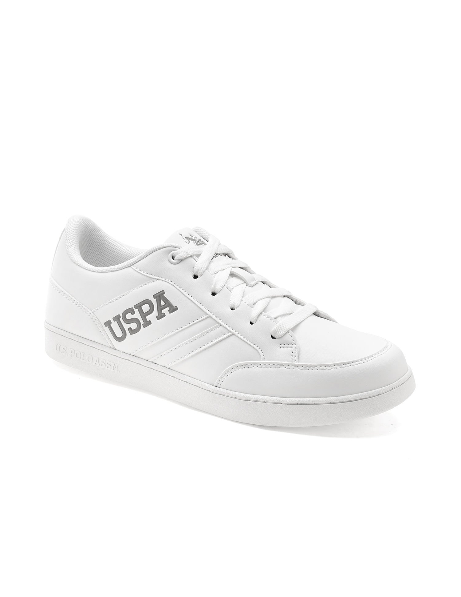 U.S. Polo Assn. Round Toe Solid Gala Sneakers