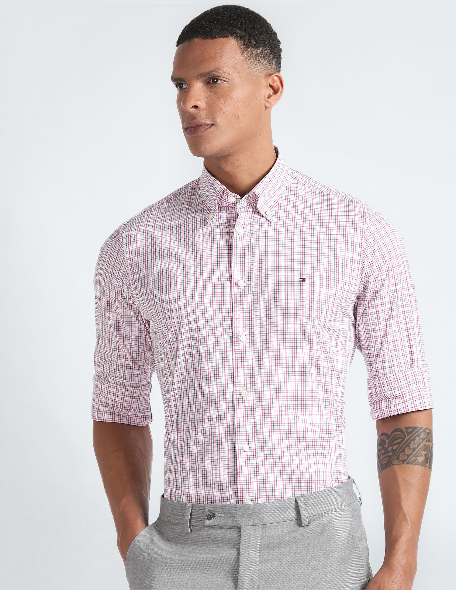 Tommy Hilfiger Sustainable Gun Club Check Shirt