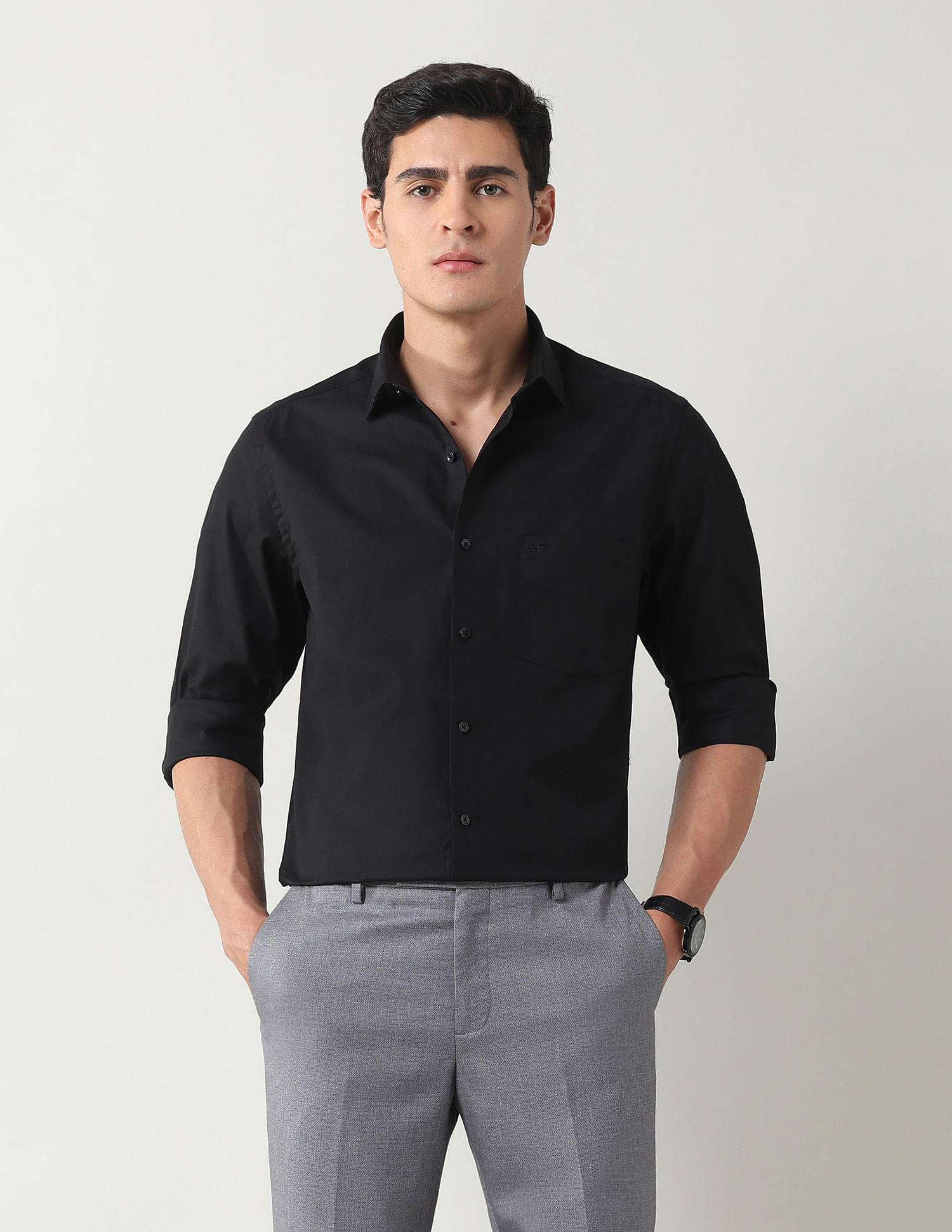 Arrow Liberty Classic Fit Solid Shirt