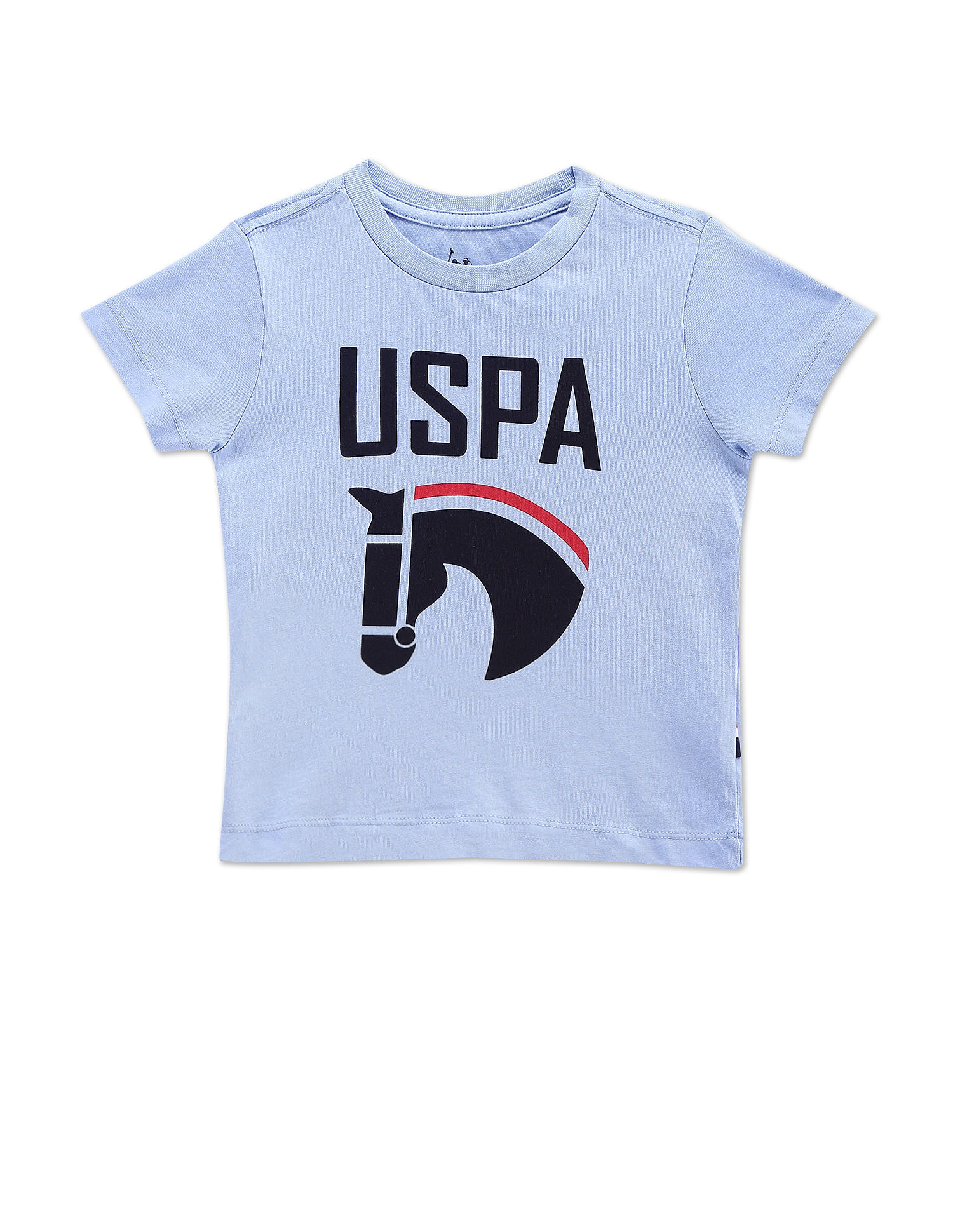 U.S. Polo Assn. Kids Boys Brand Print Cotton T-Shirt
