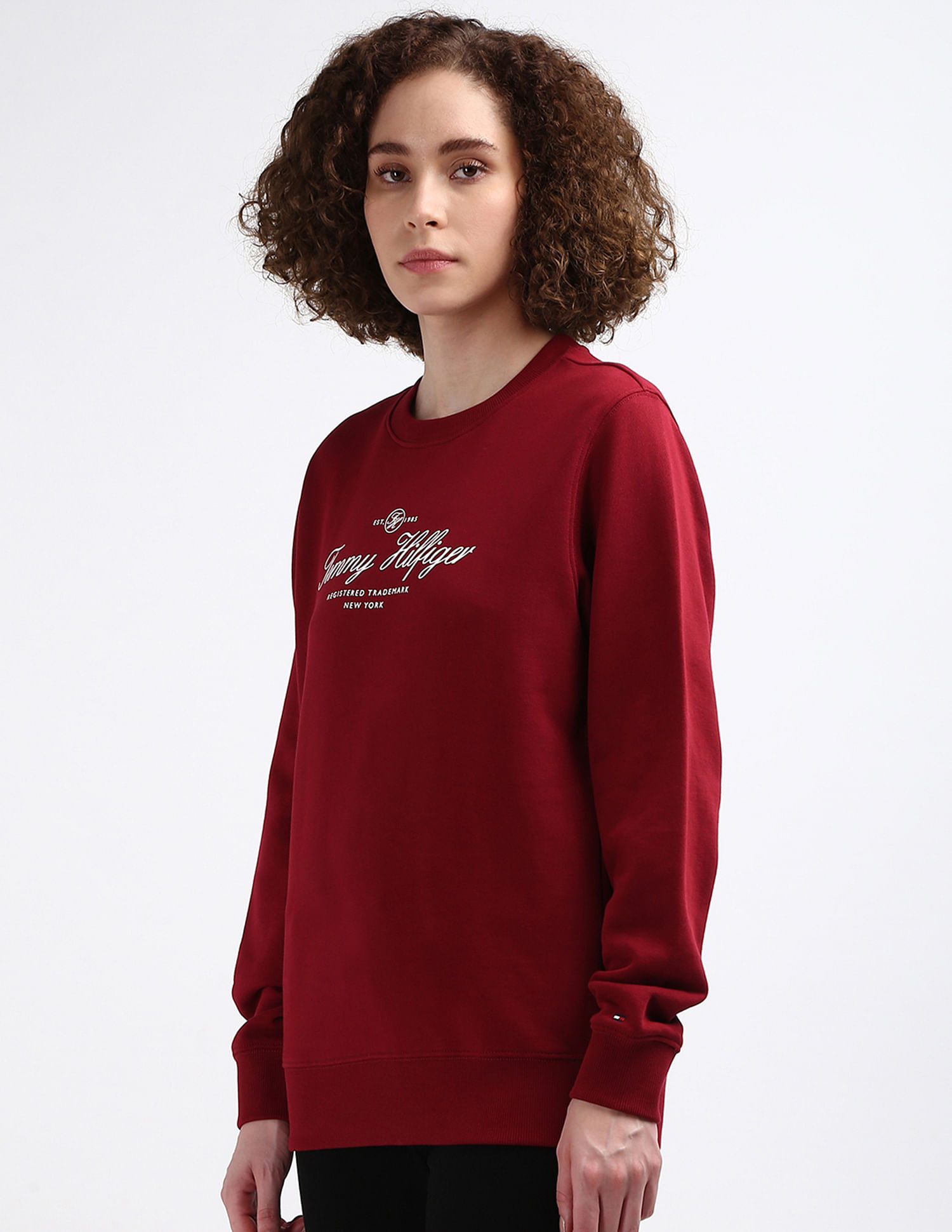 Tommy Hilfiger Script Cotton Sweatshirt