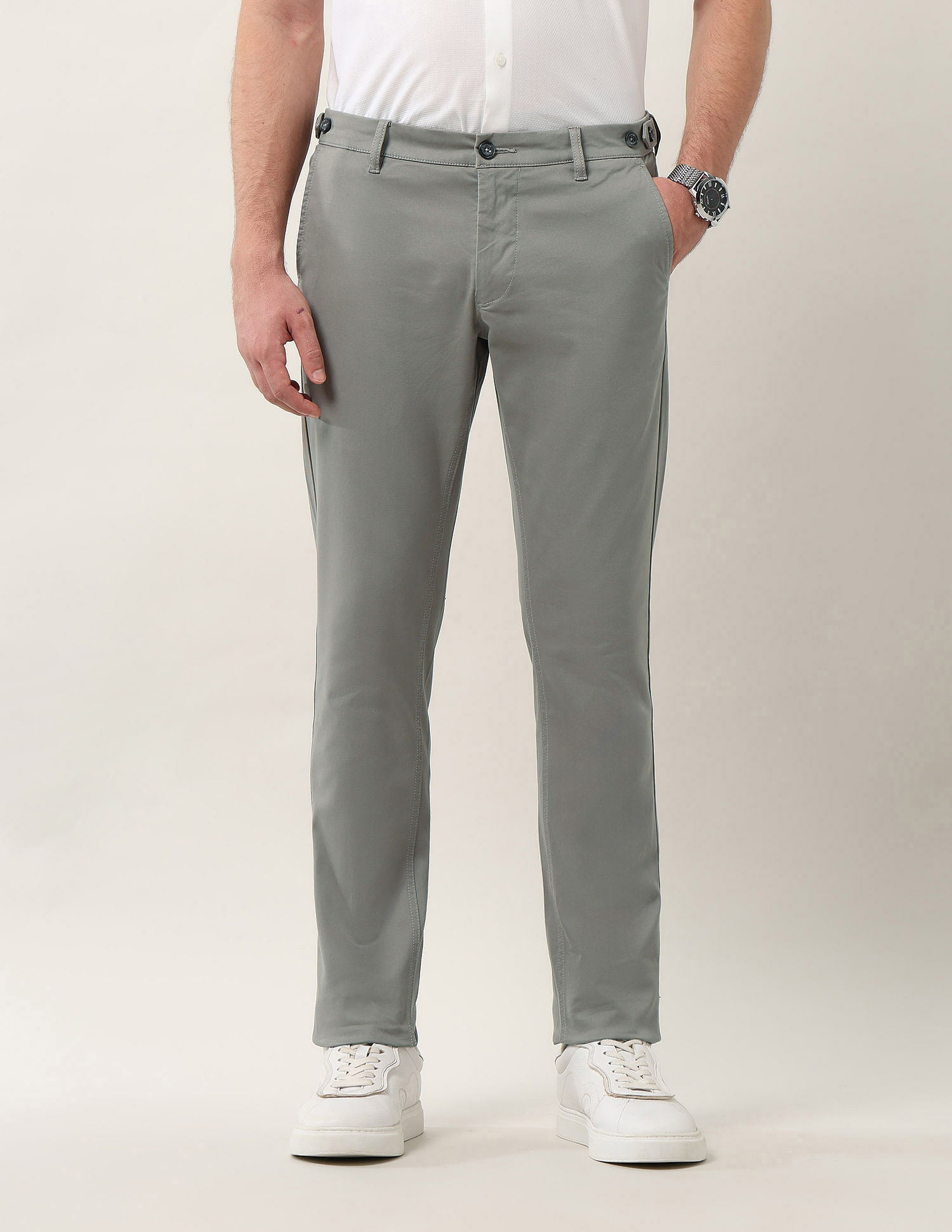 Arrow Sport Slim Fit Air Soft Trousers
