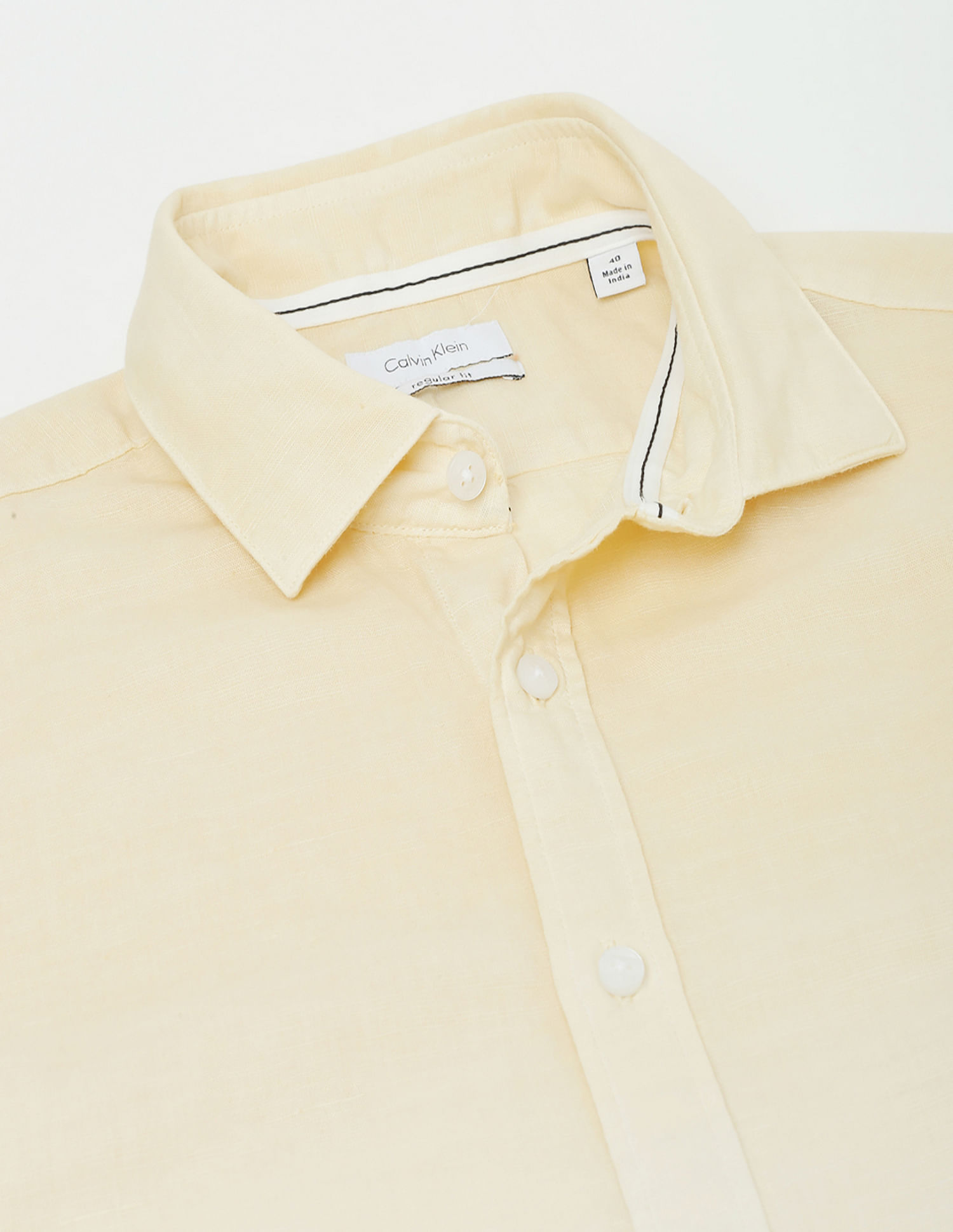 Calvin Klein Cotton Poplin Ombre Shirt