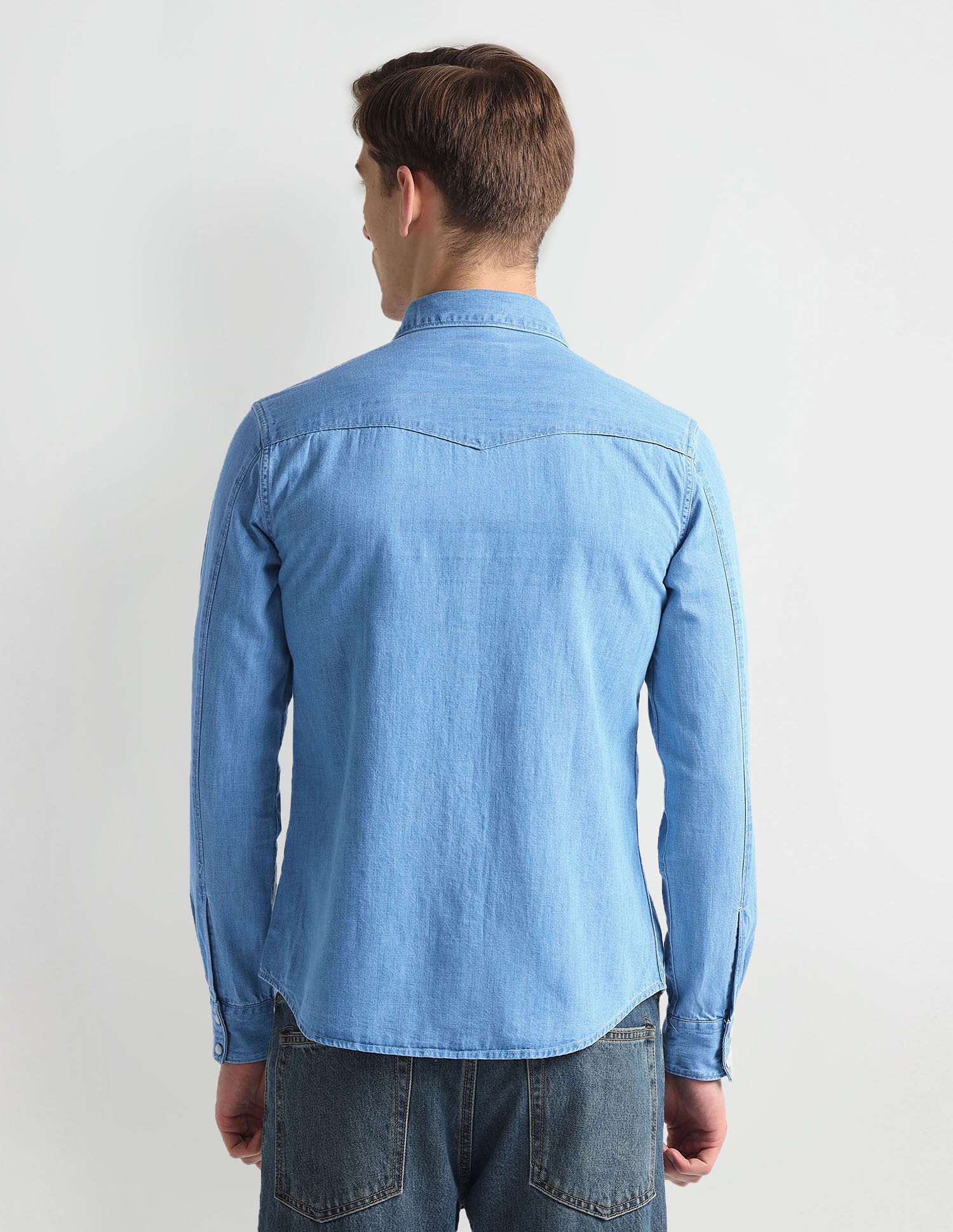 U.S. Polo Assn. Denim Co. Washed Slim Fit Shirt