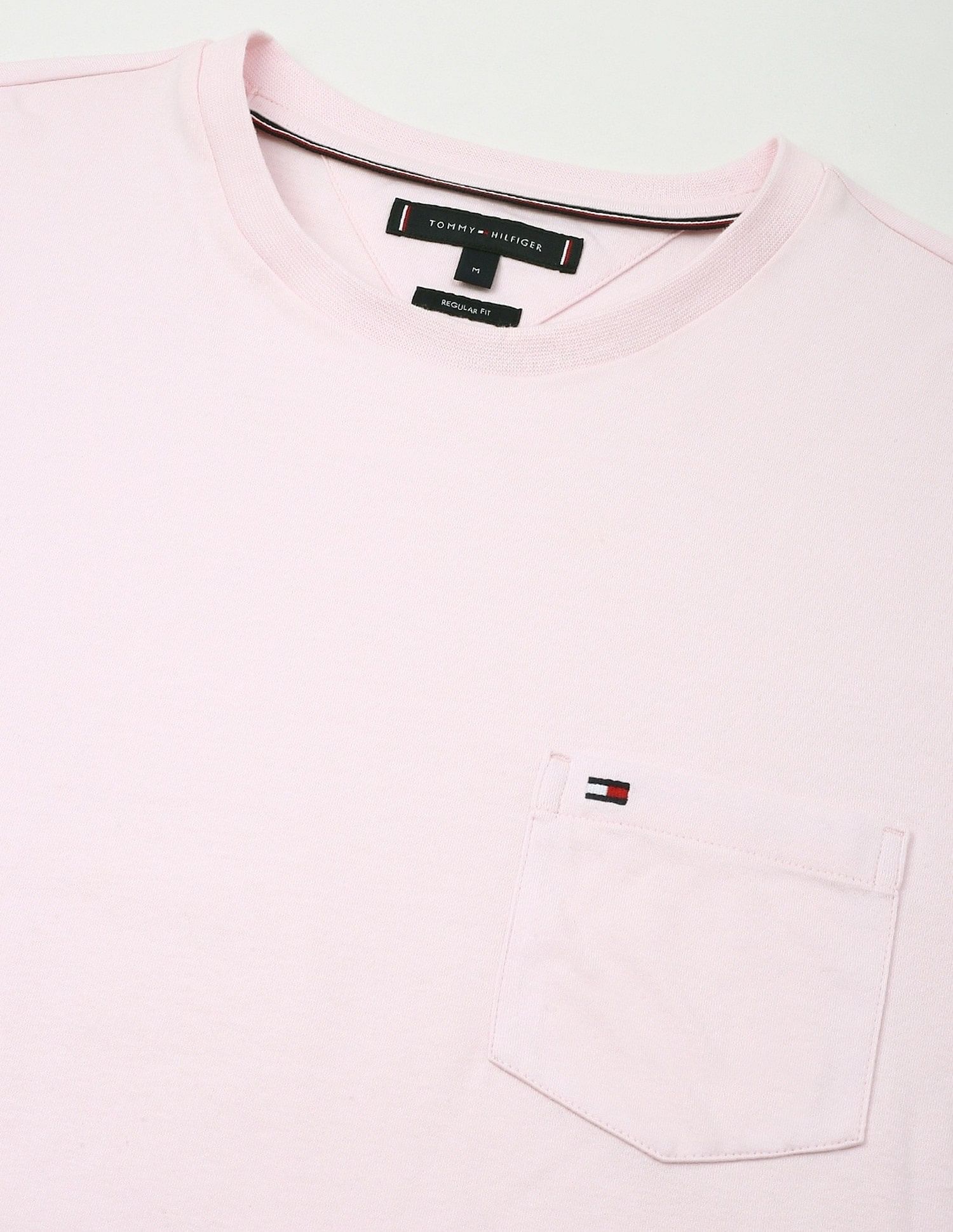 Tommy Hilfiger Solid Regular-Fit Cotton T-Shirt