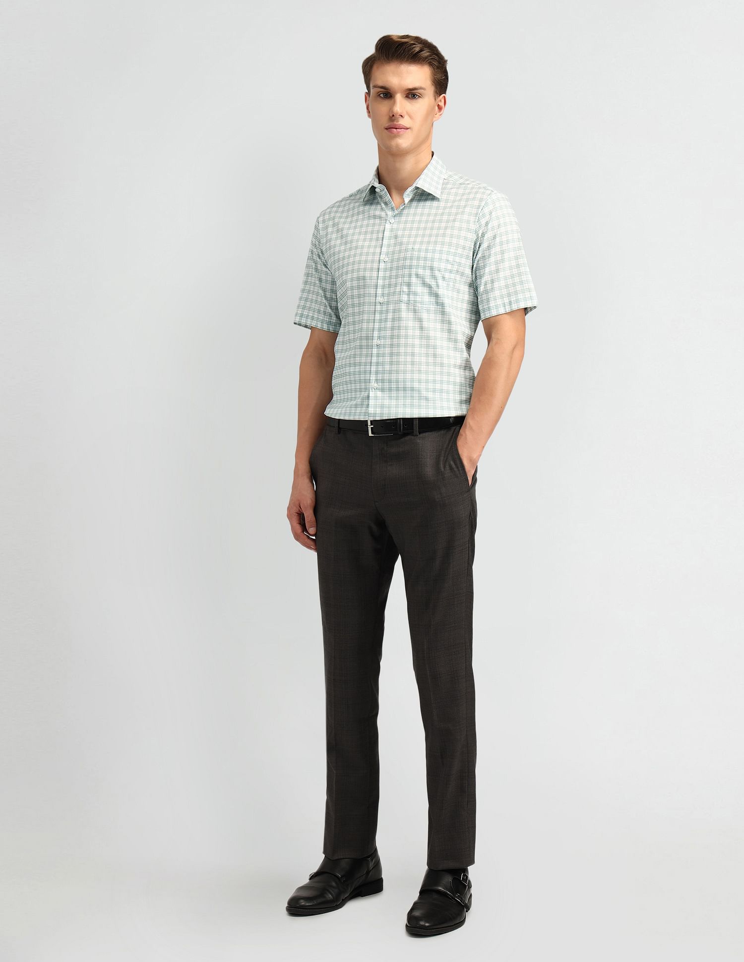 Arrow Dobby All-Over Pattern Shirt