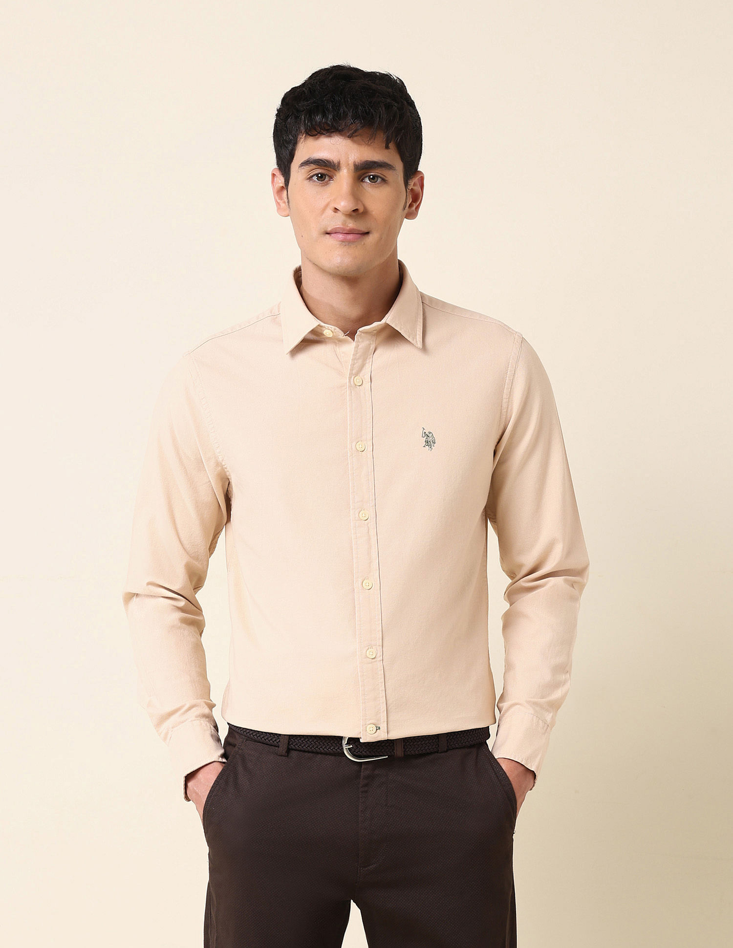 U.S. Polo Assn. Pure Cotton Tailored Fit Shirt