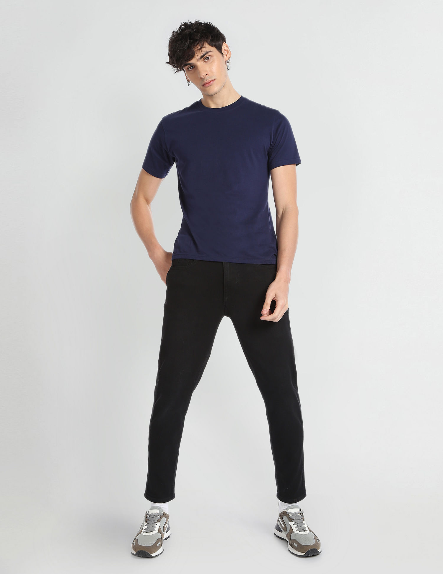 Flying Machine Mankle Relax Tapered Fit Twill Jeans