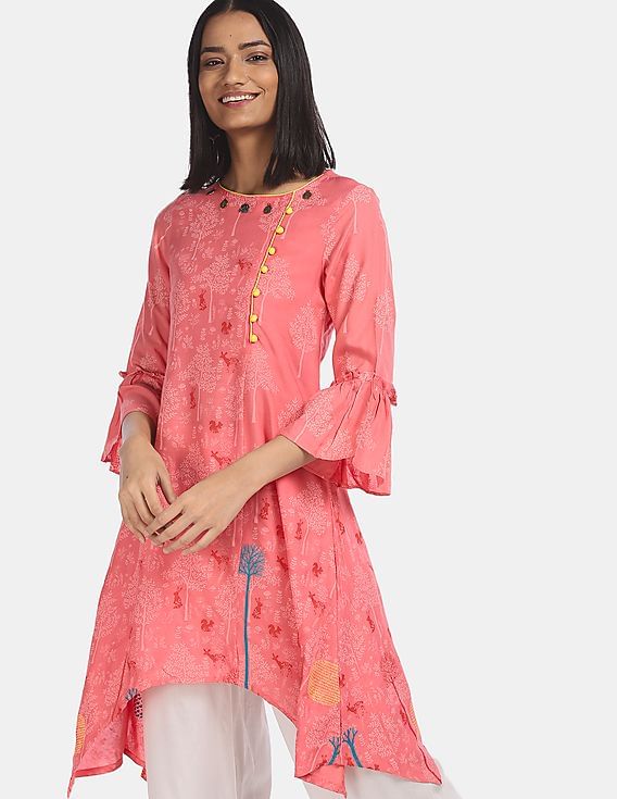 Aggregate more than 152 kurti design with bell sleeves netgroup.edu.vn