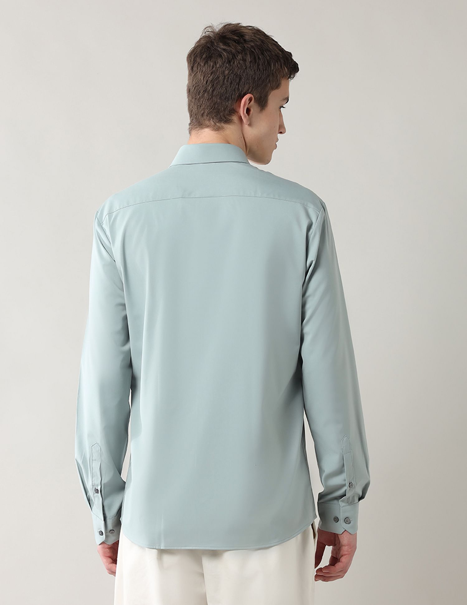 Arrow Newyork Manhattan Slim Fit Twill Shirt