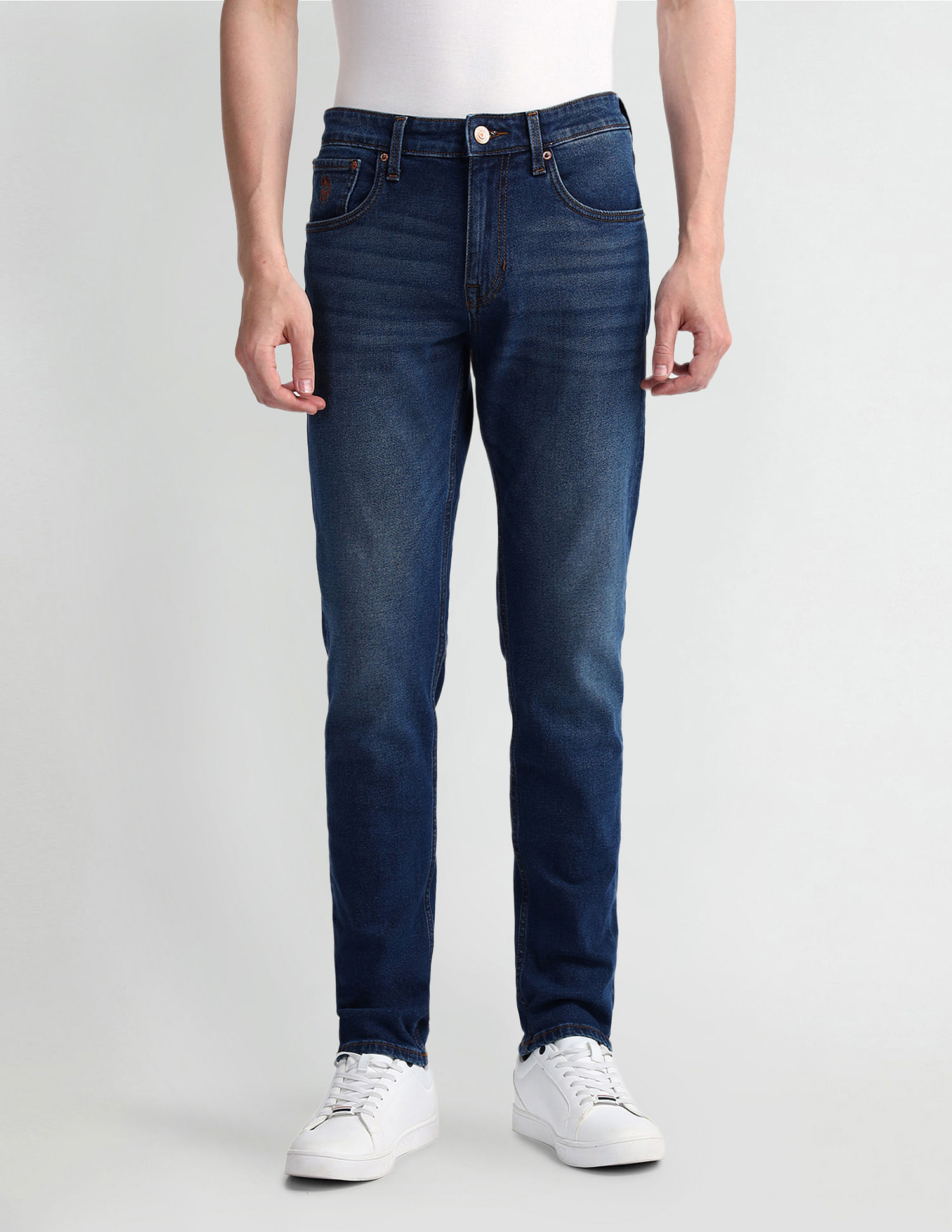 U.S. Polo Assn. Denim Co. Brandon Slim Fit Blue Jeans