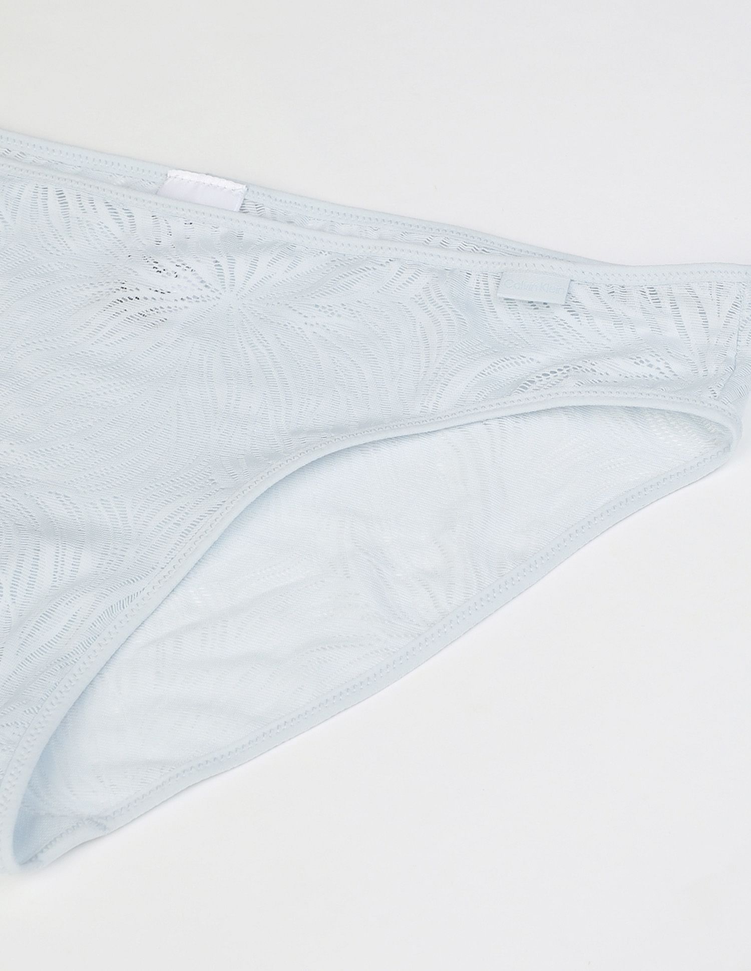 Calvin Klein Underwear Lace Patterned Mid Rise Bikini
