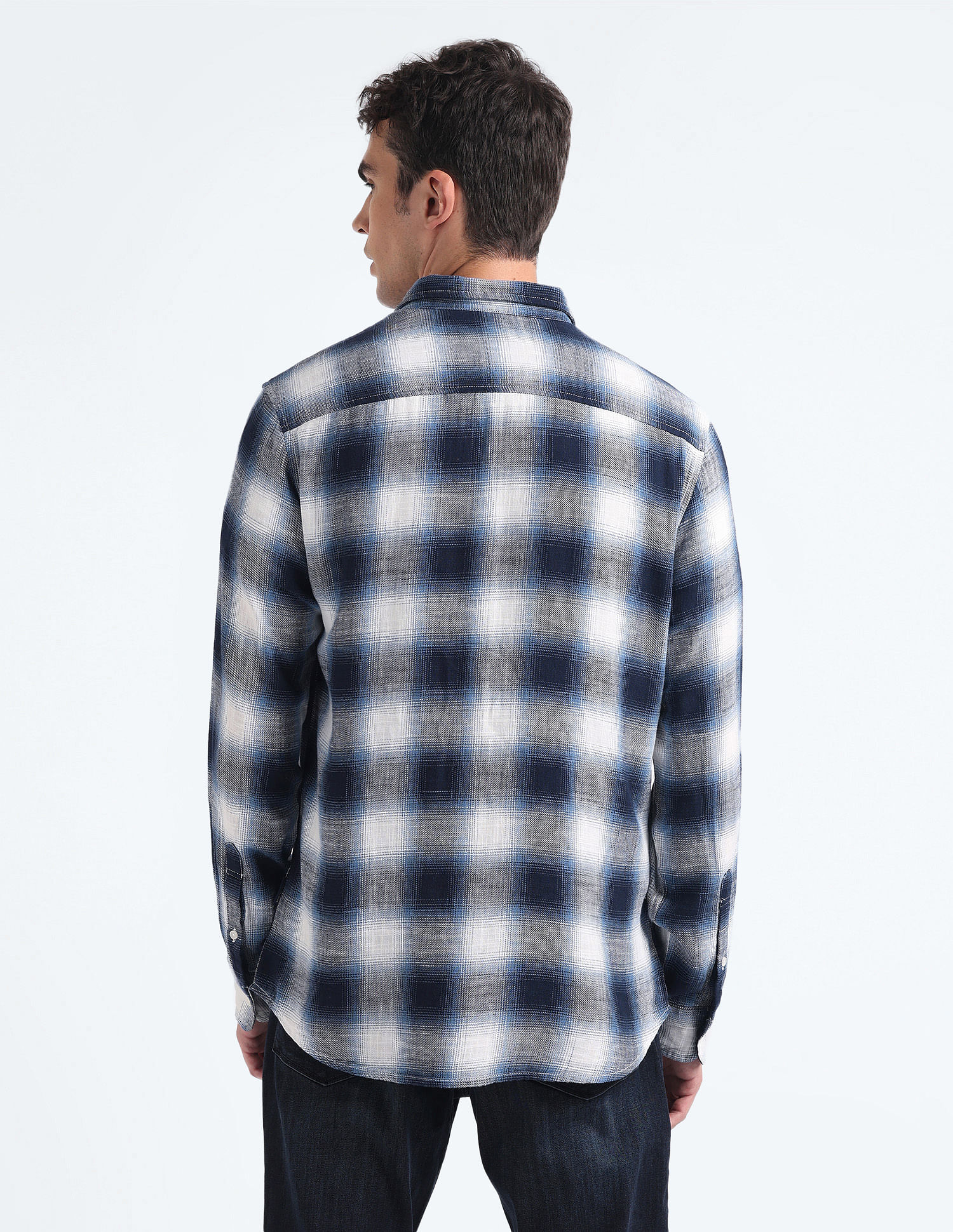 Flying Machine Dupplin Check Slim Shirt