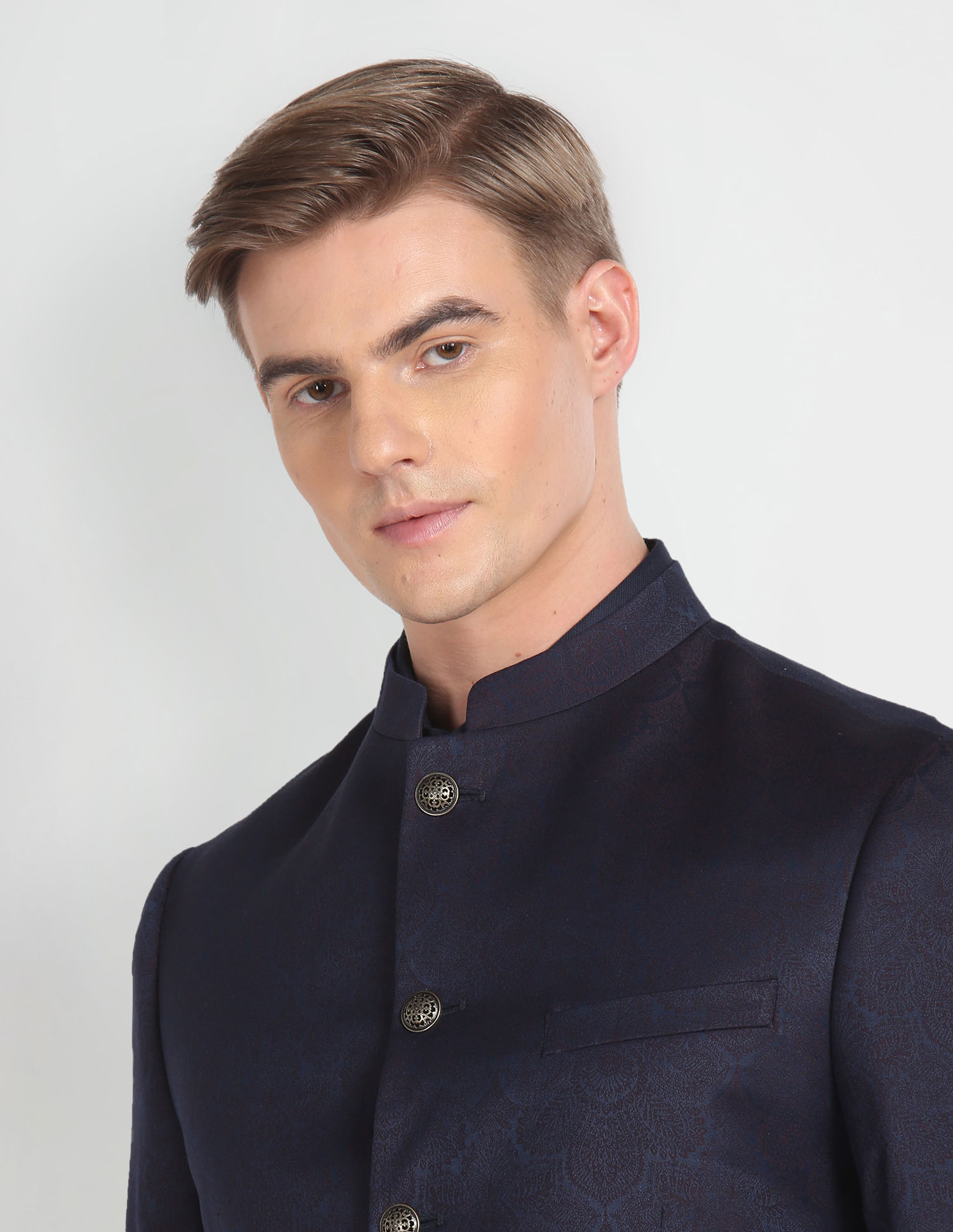 ジャケット・アウター 7440 37 1 Double Slash Stand Collar Suit 7440 37 1 Double Slash Stand Collar Suit
